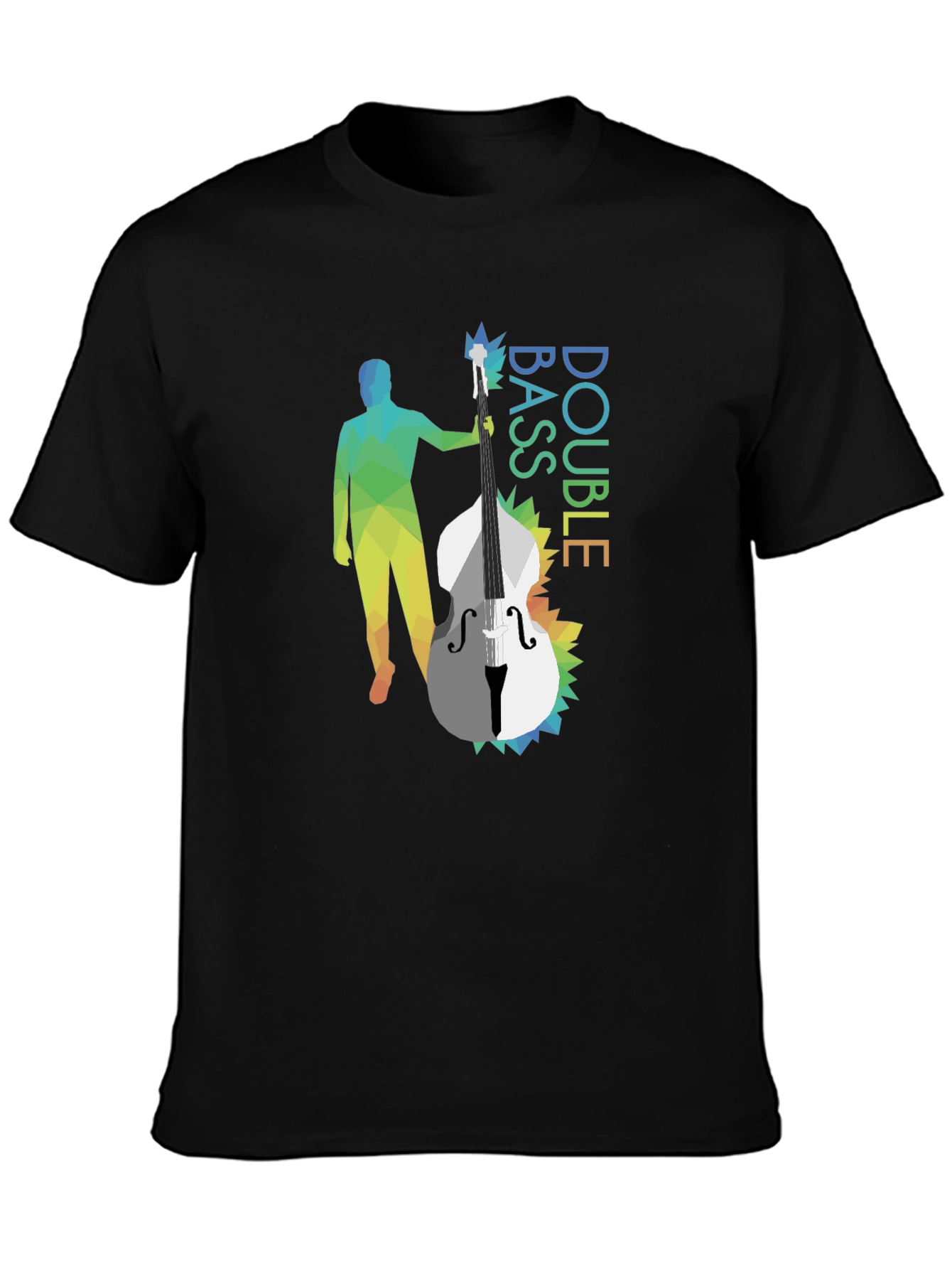 Double Bass Graphic Tee - Stylish Music Lover Shirt