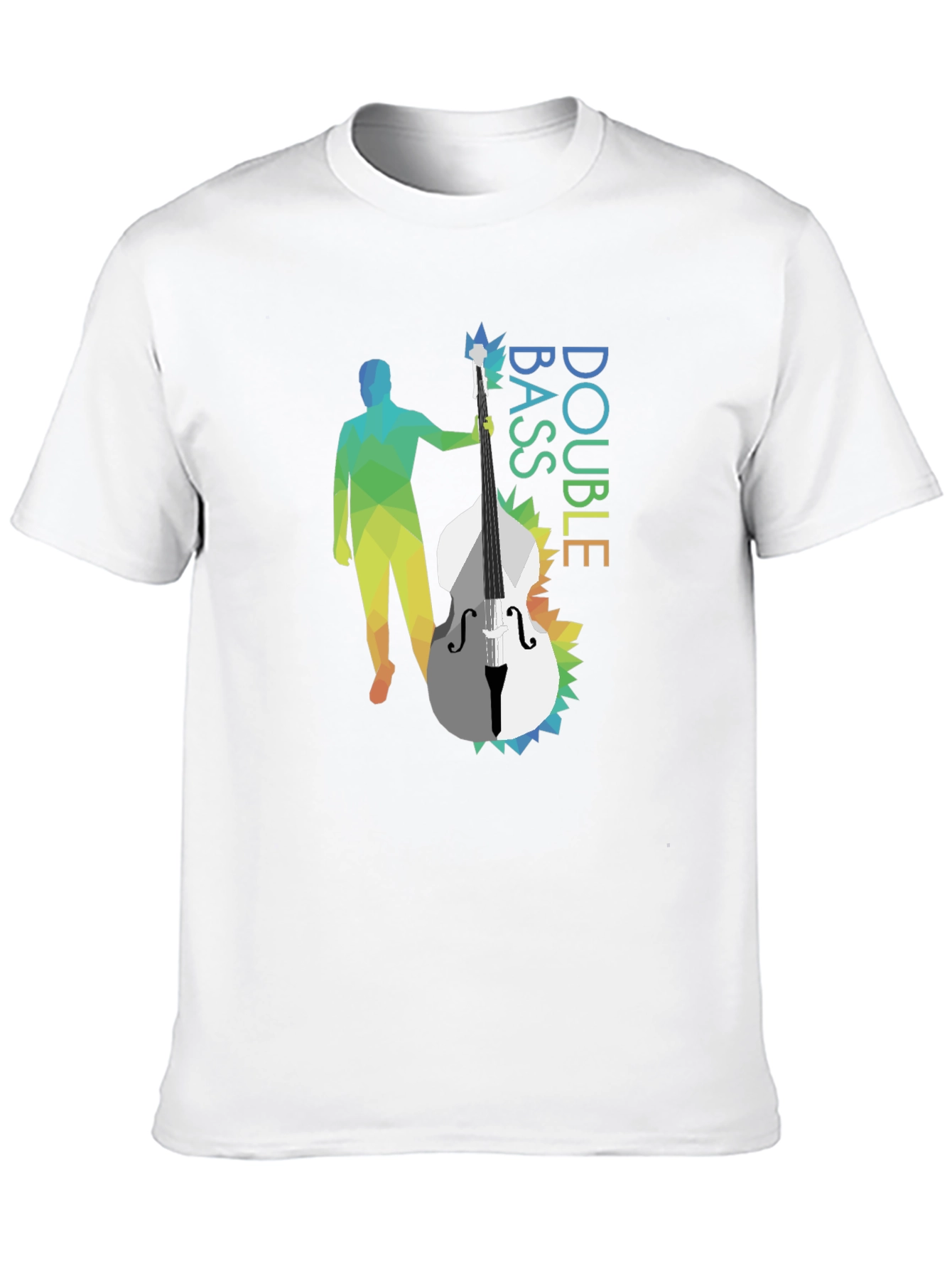Double Bass Graphic Tee - Stylish Music Lover Shirt