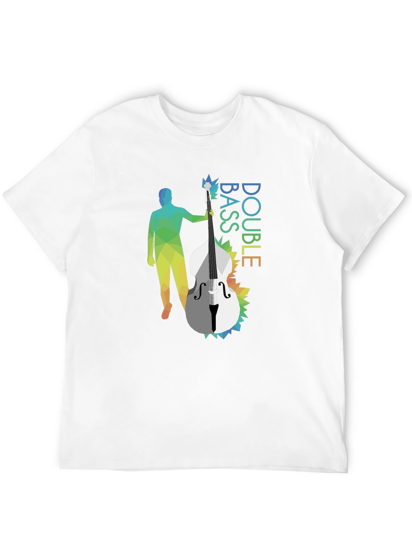 Double Bass Graphic Tee - Stylish Music Lover Shirt