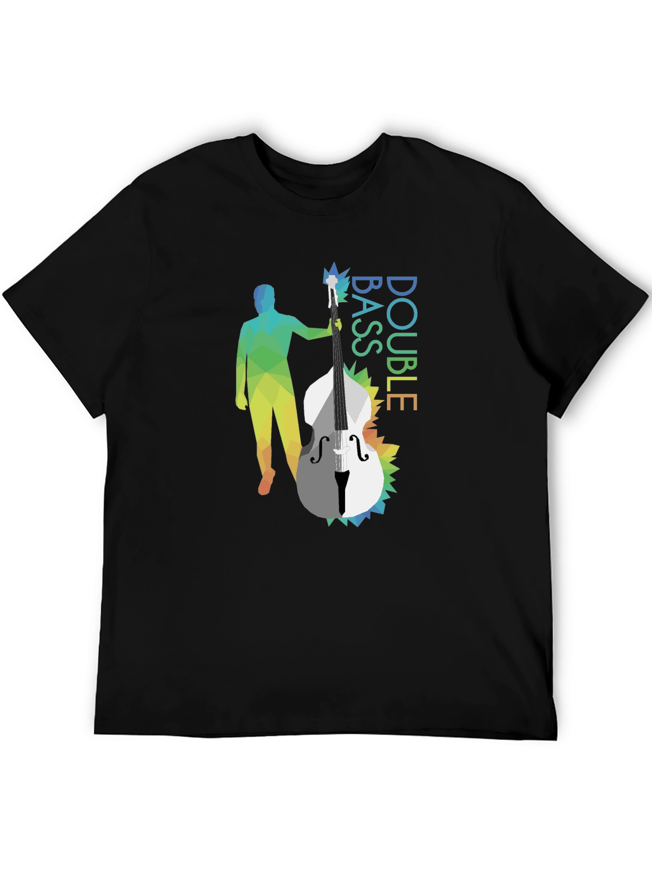 Double Bass Graphic Tee - Stylish Music Lover Shirt
