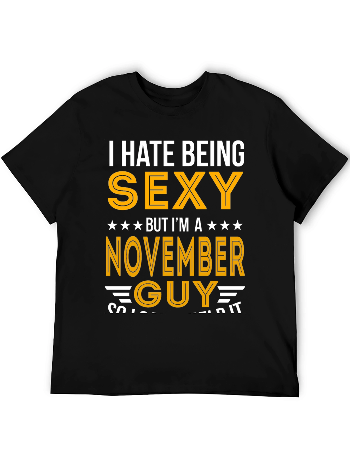 I Hate Being Sexy November Guy T-Shirt