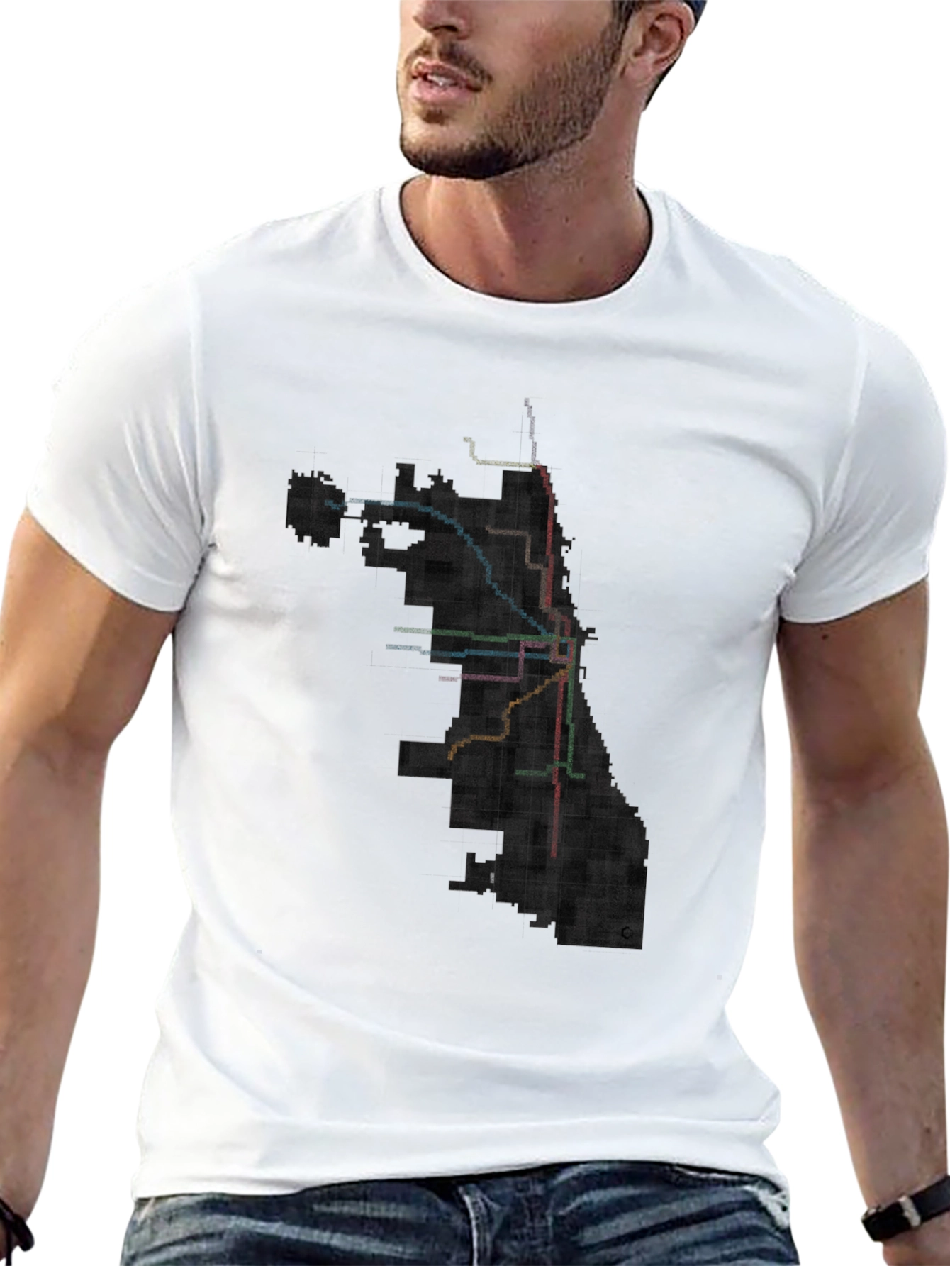 Chicago Transit Map T-Shirt - Urban Style Tee