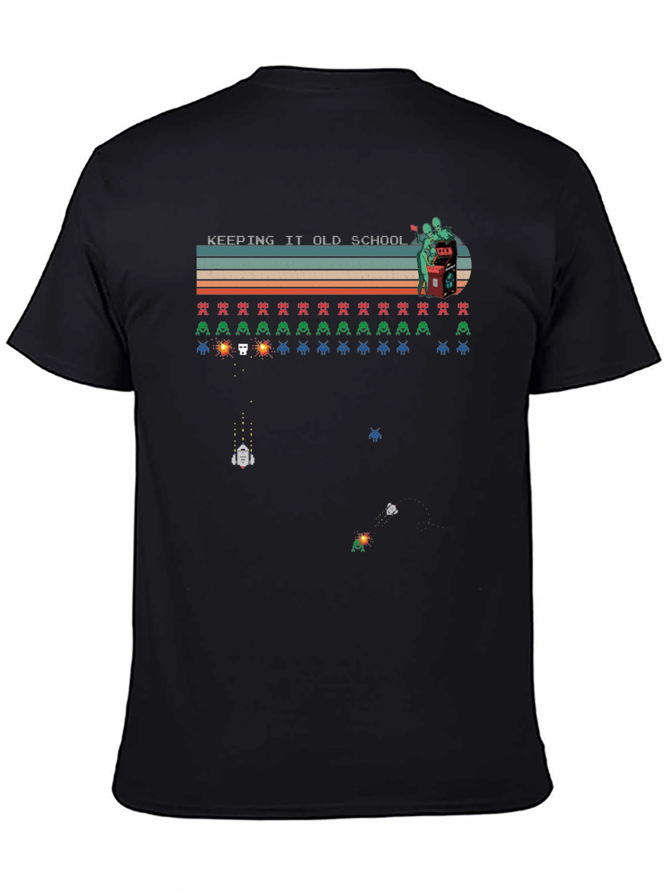 Retro Arcade Game T-Shirt - Keeping It Old School
