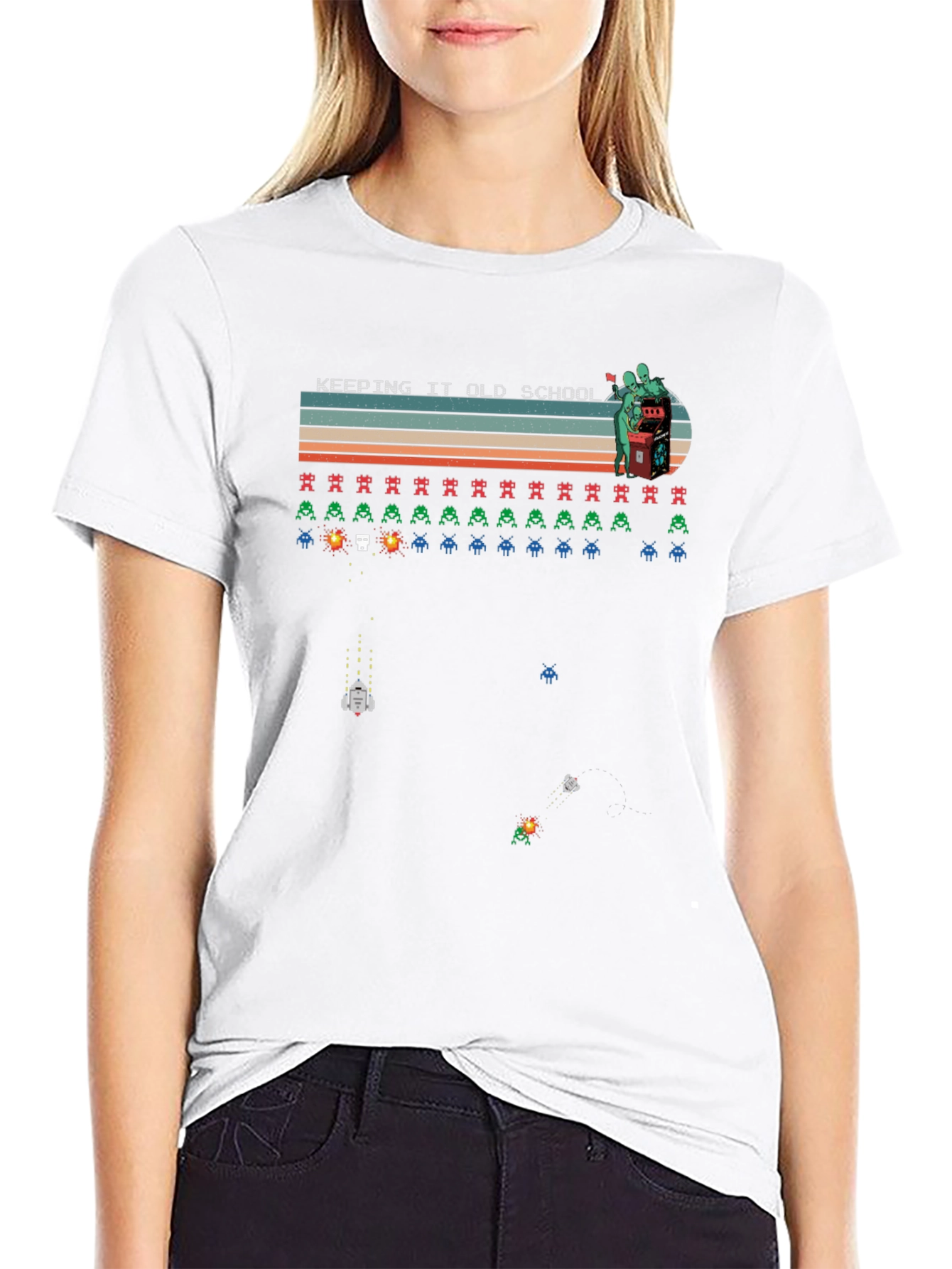 Retro Arcade Game T-Shirt - Keeping It Old School