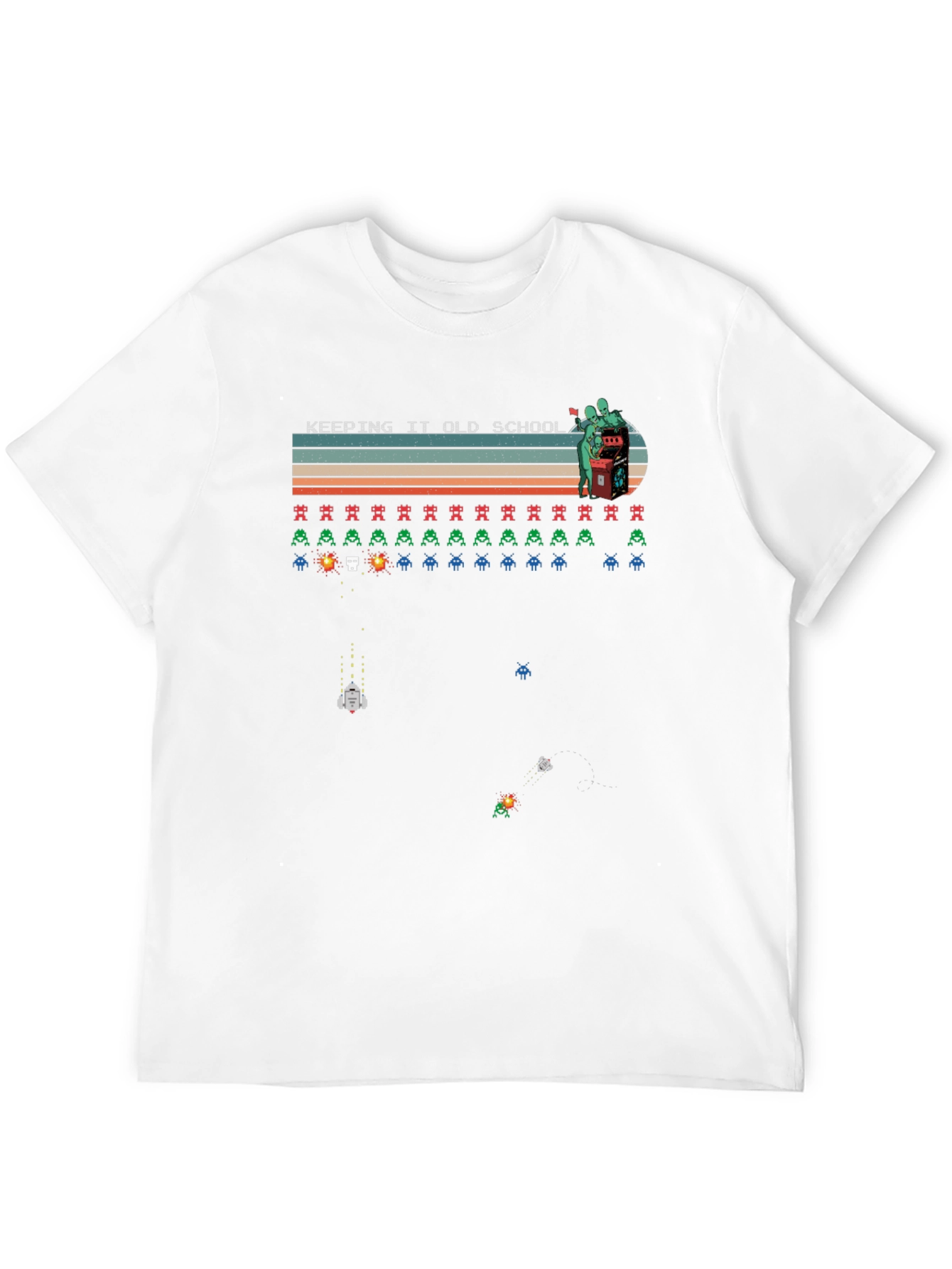 Retro Arcade Game T-Shirt - Keeping It Old School