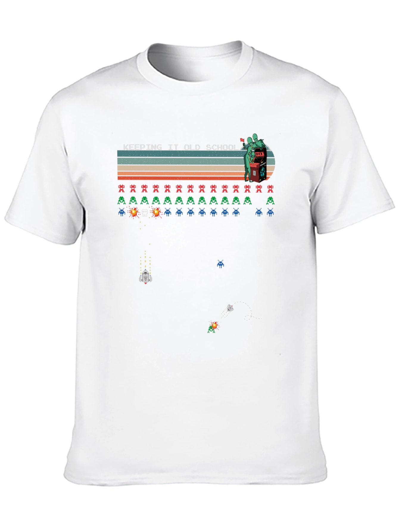 Retro Arcade Game T-Shirt - Keeping It Old School