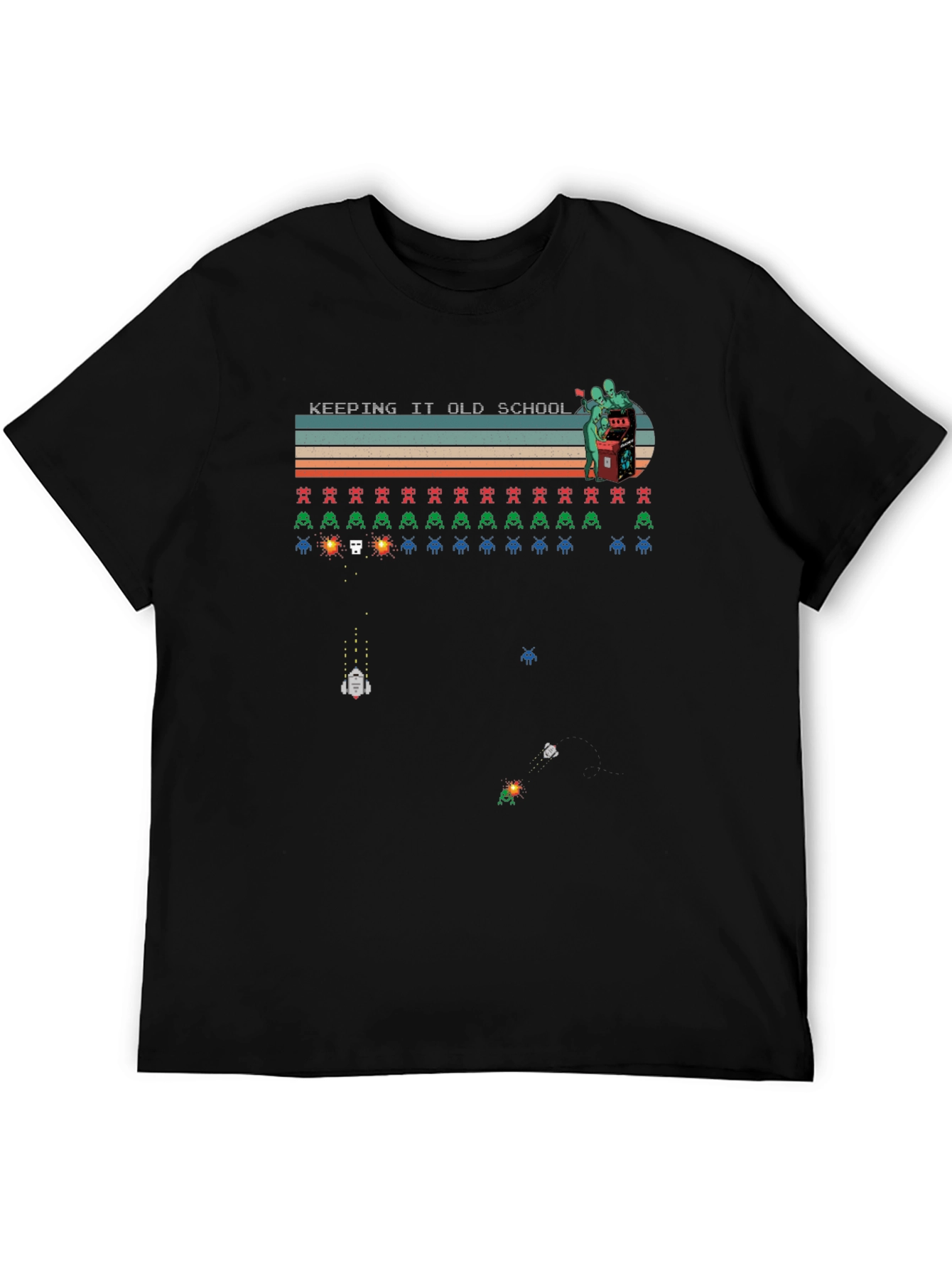 Retro Arcade Game T-Shirt - Keeping It Old School