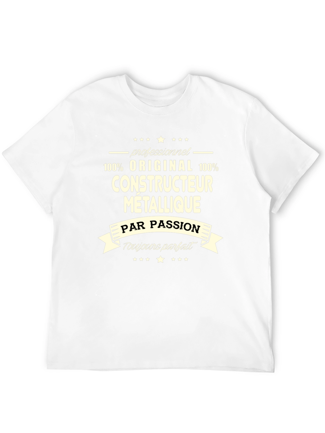Constructeur Metallique T-Shirt - Original & Professionnel