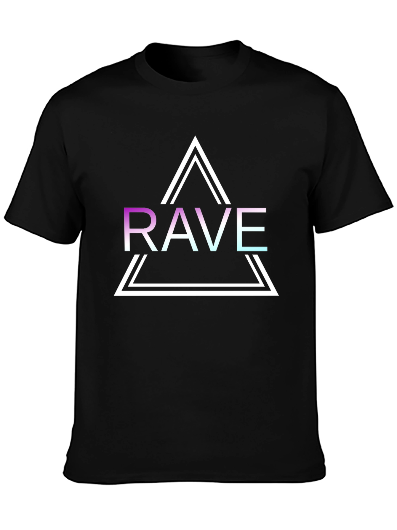 Rave Graphic T-Shirt - Cool Minimalist Design