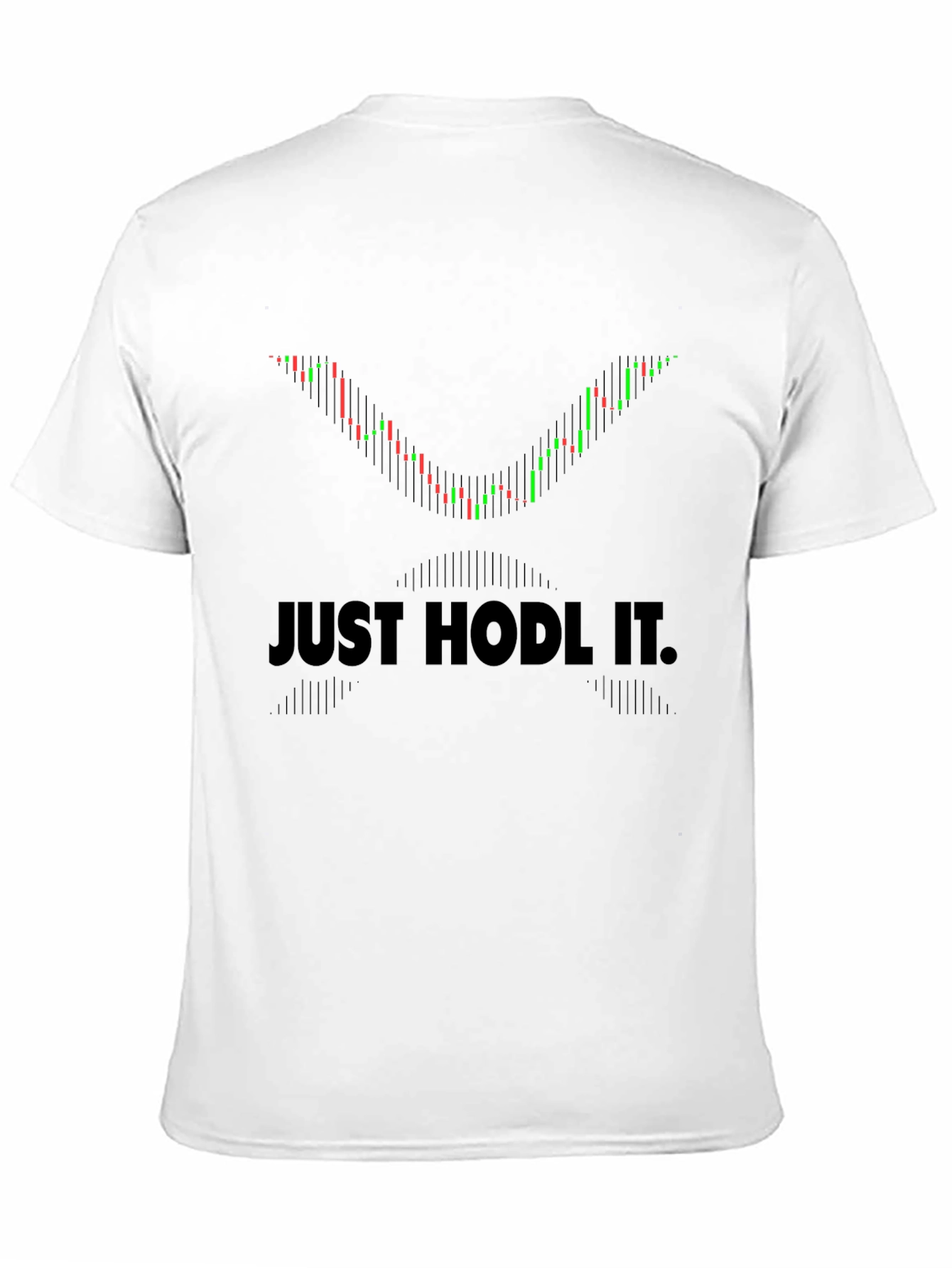 Just Hodl It Crypto Trading Black T-Shirt