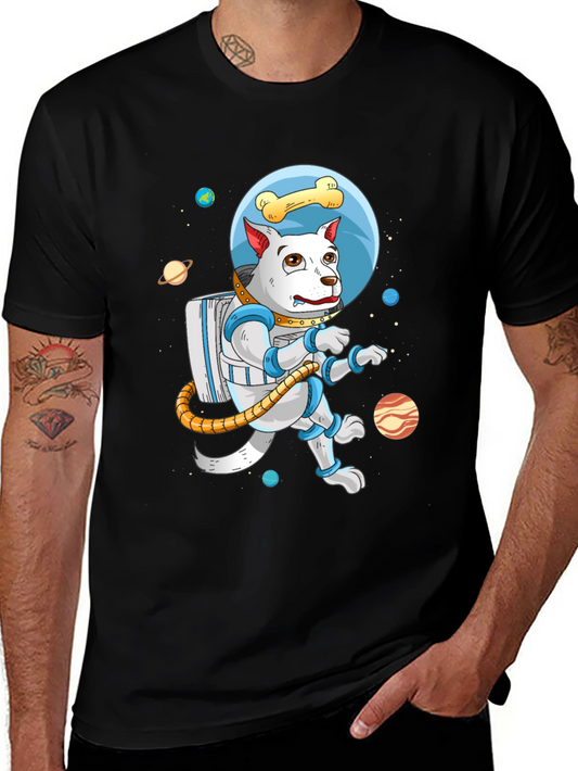 Dog Astronaut T-Shirt - Space Pup Tee