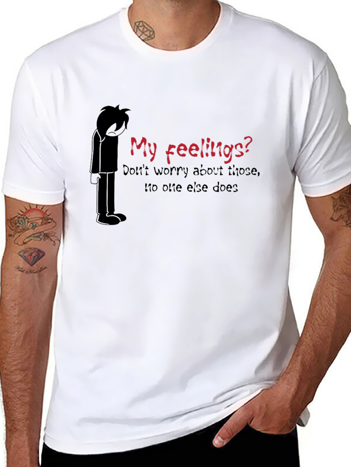 My Feelings? T-Shirt - Expressive Graphic Tee