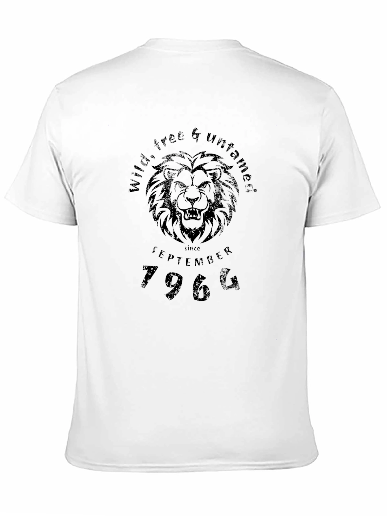 Wild & Free Lion Graphic Tee - September 1964