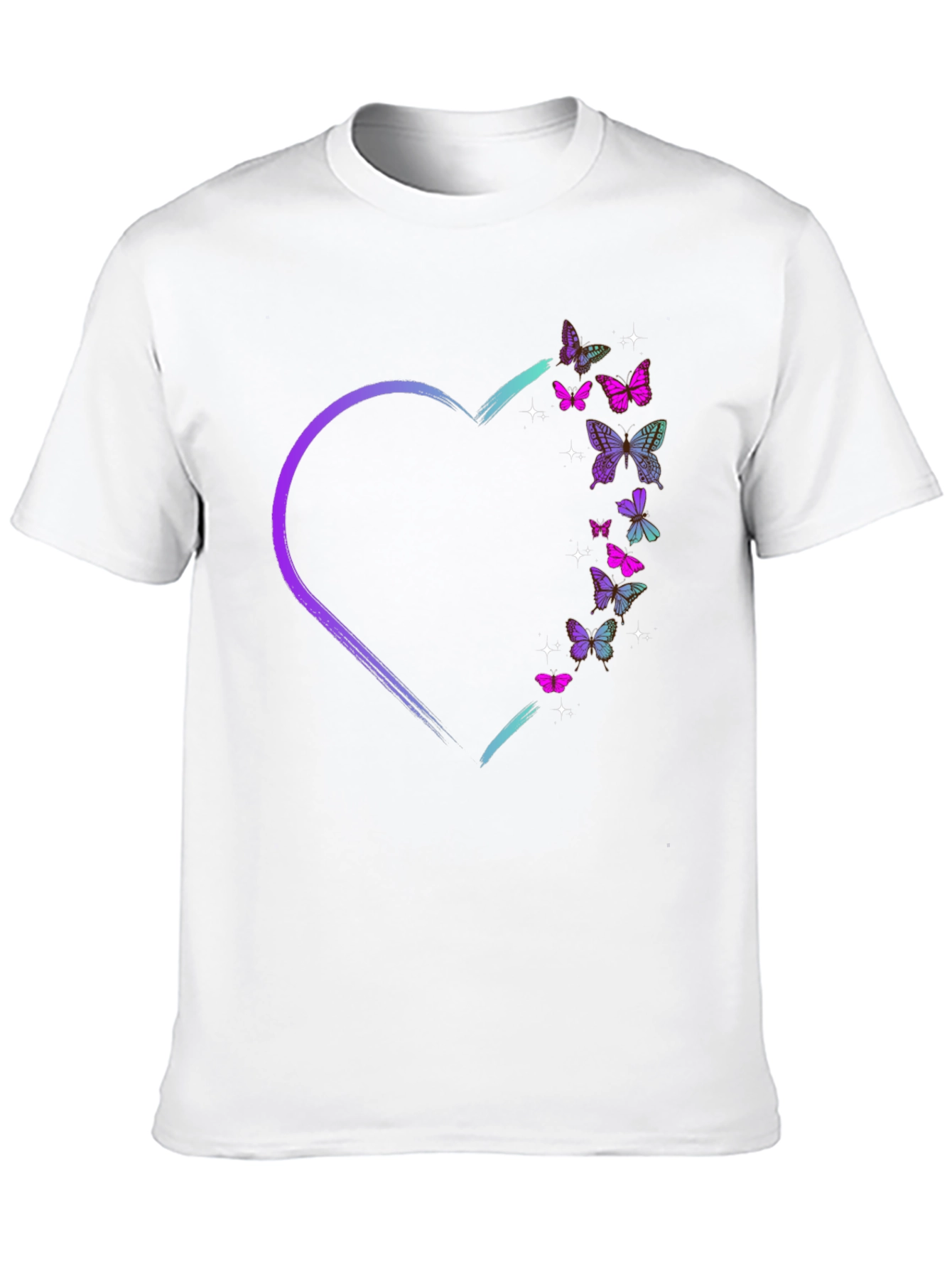 Butterfly Heart Graphic Tee