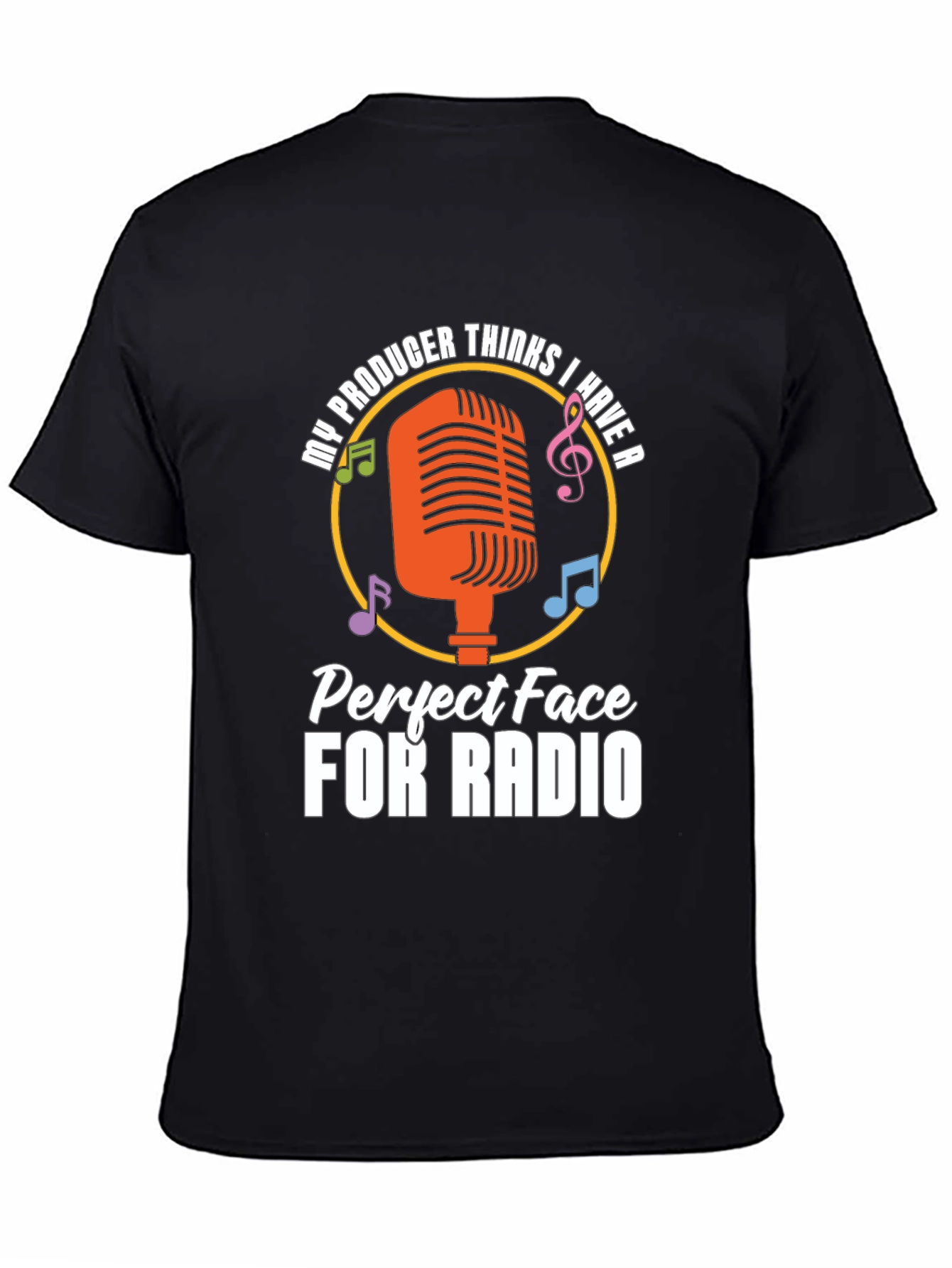 Funny Radio Face T-Shirt