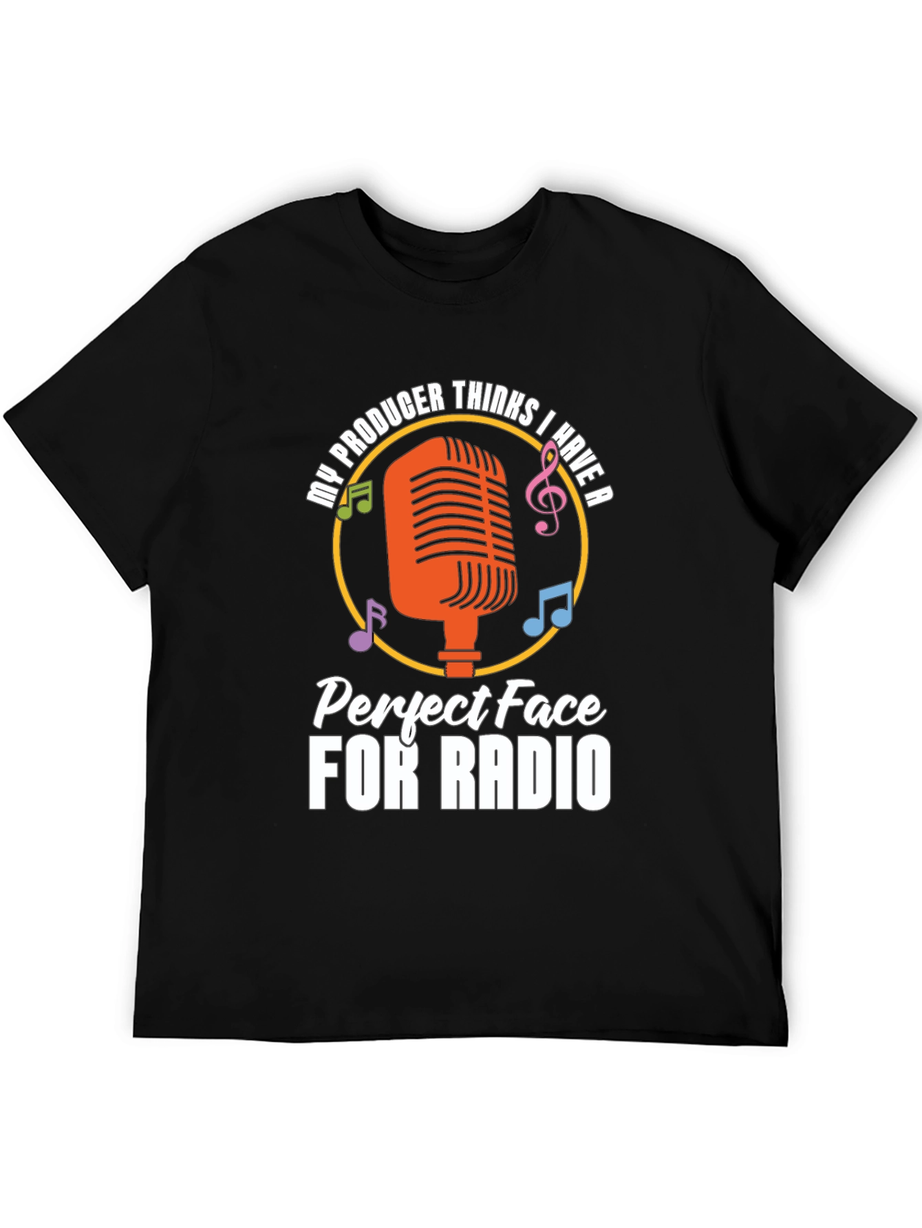 Funny Radio Face T-Shirt