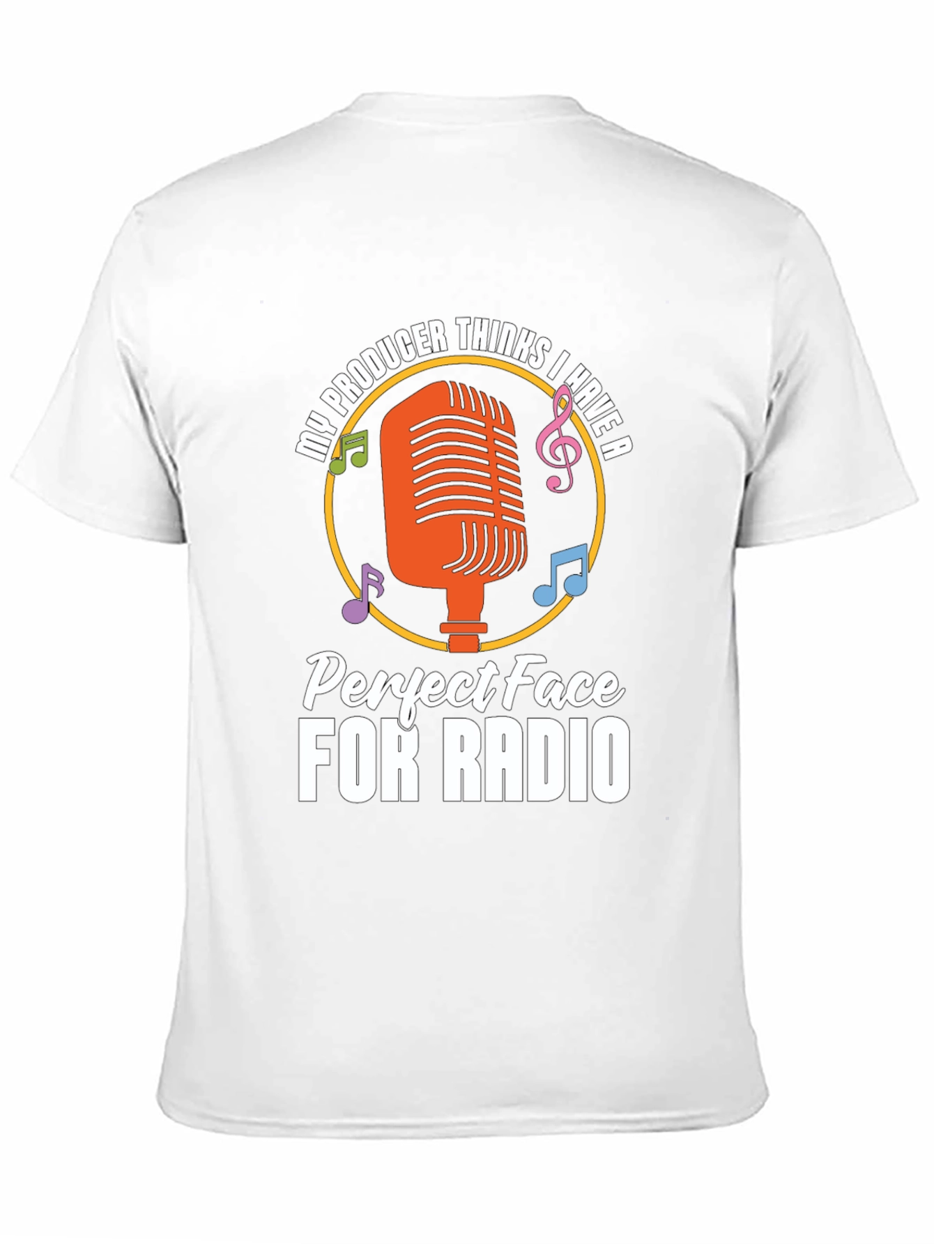 Funny Radio Face T-Shirt