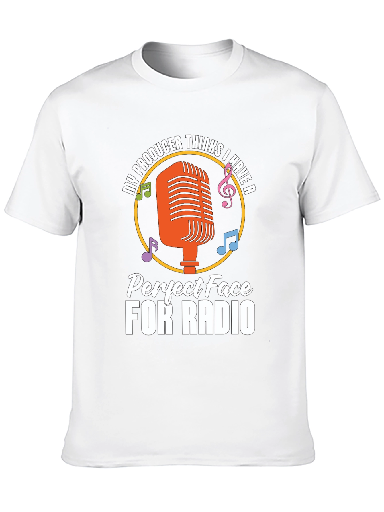 Funny Radio Face T-Shirt