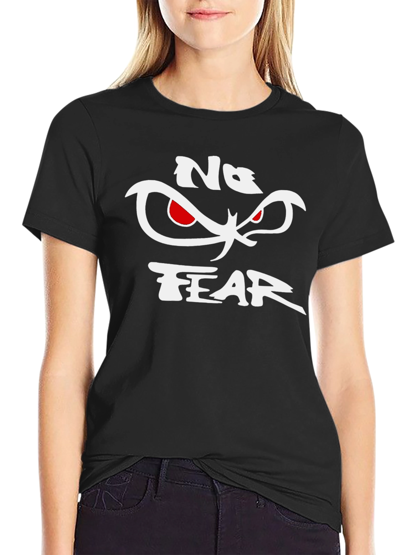 No Fear Graphic Tee - Mens Black T-Shirt