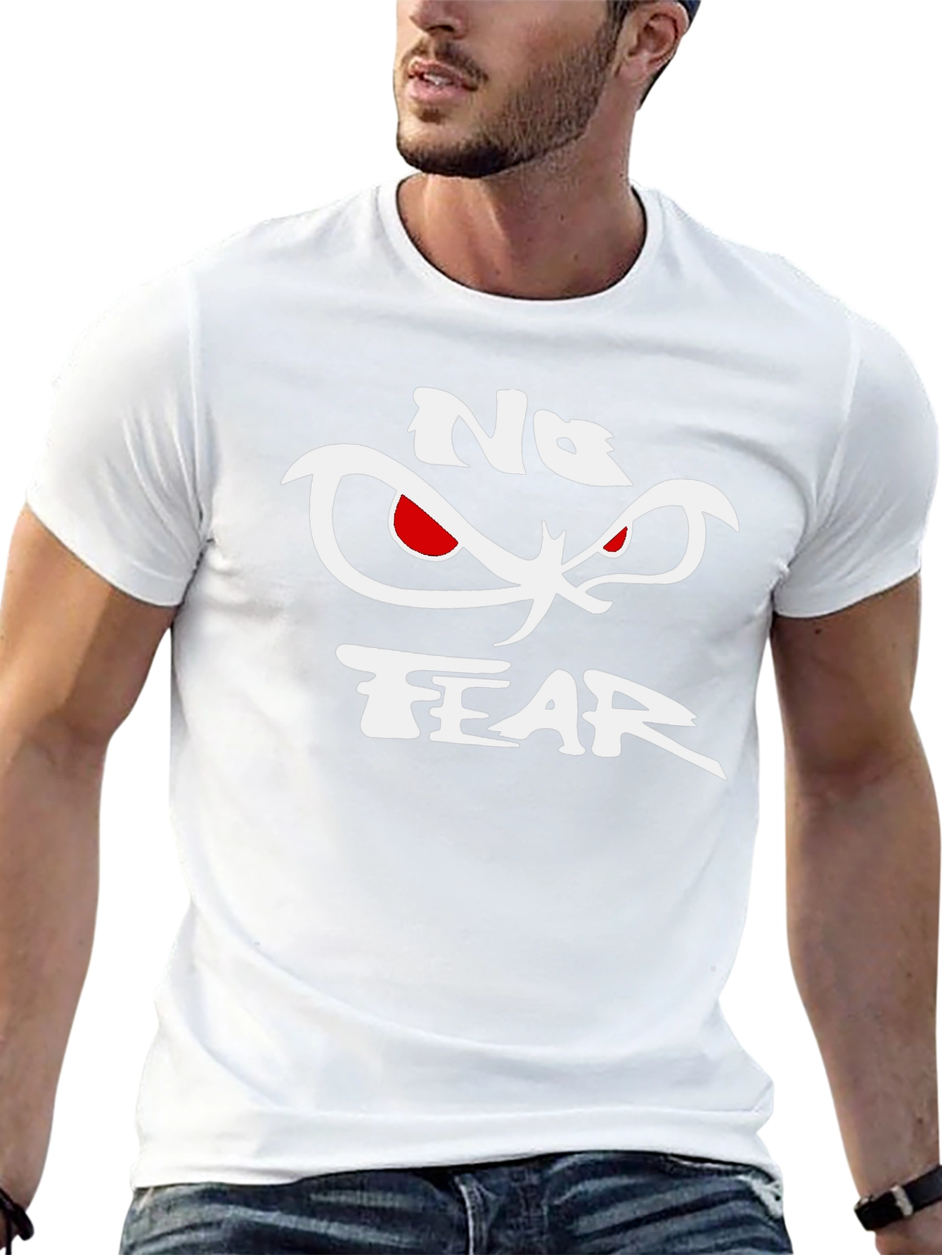 No Fear Graphic Tee - Mens Black T-Shirt