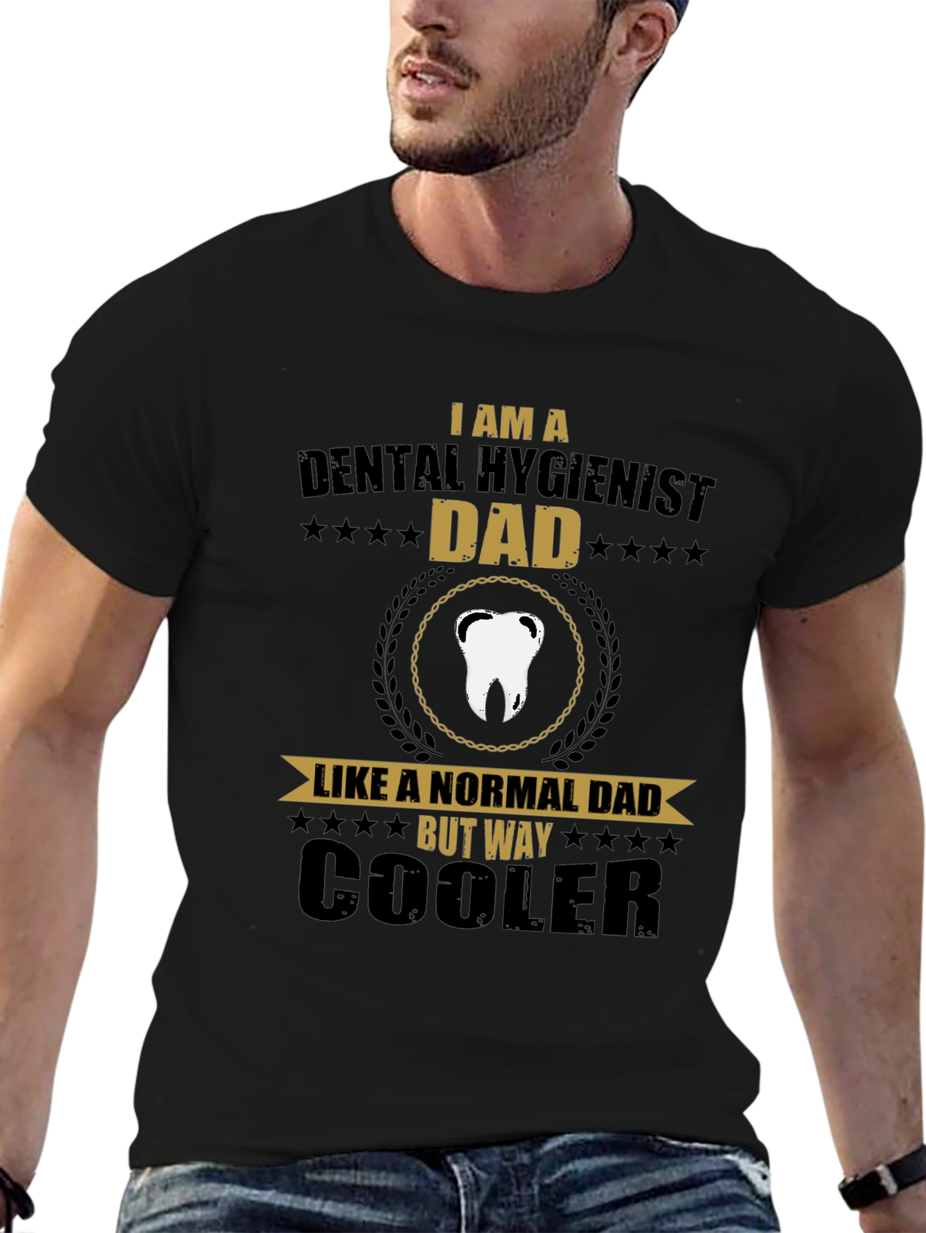 Dental Hygienist Dad T-Shirt - Cool Fathers Day Gift