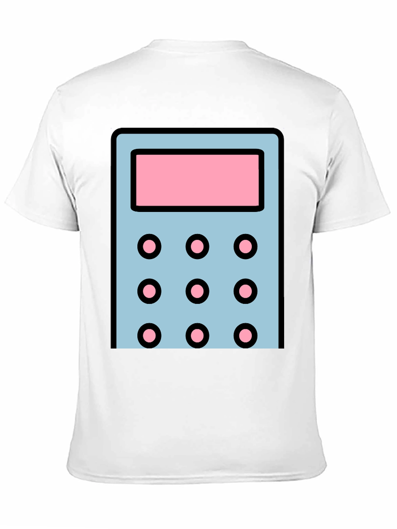 Calculator Graphic T-Shirt - Cool Math Design