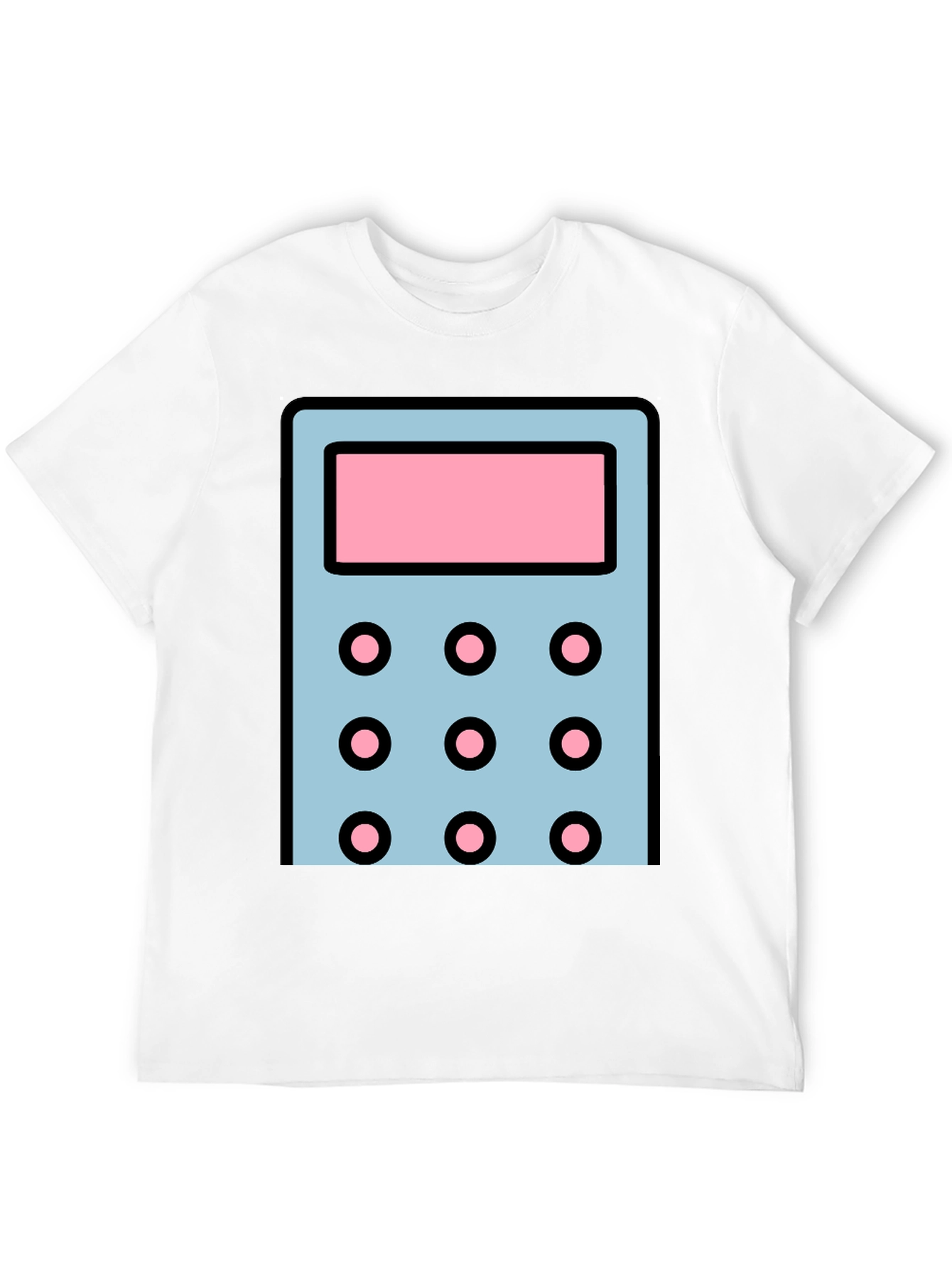 Calculator Graphic T-Shirt - Cool Math Design