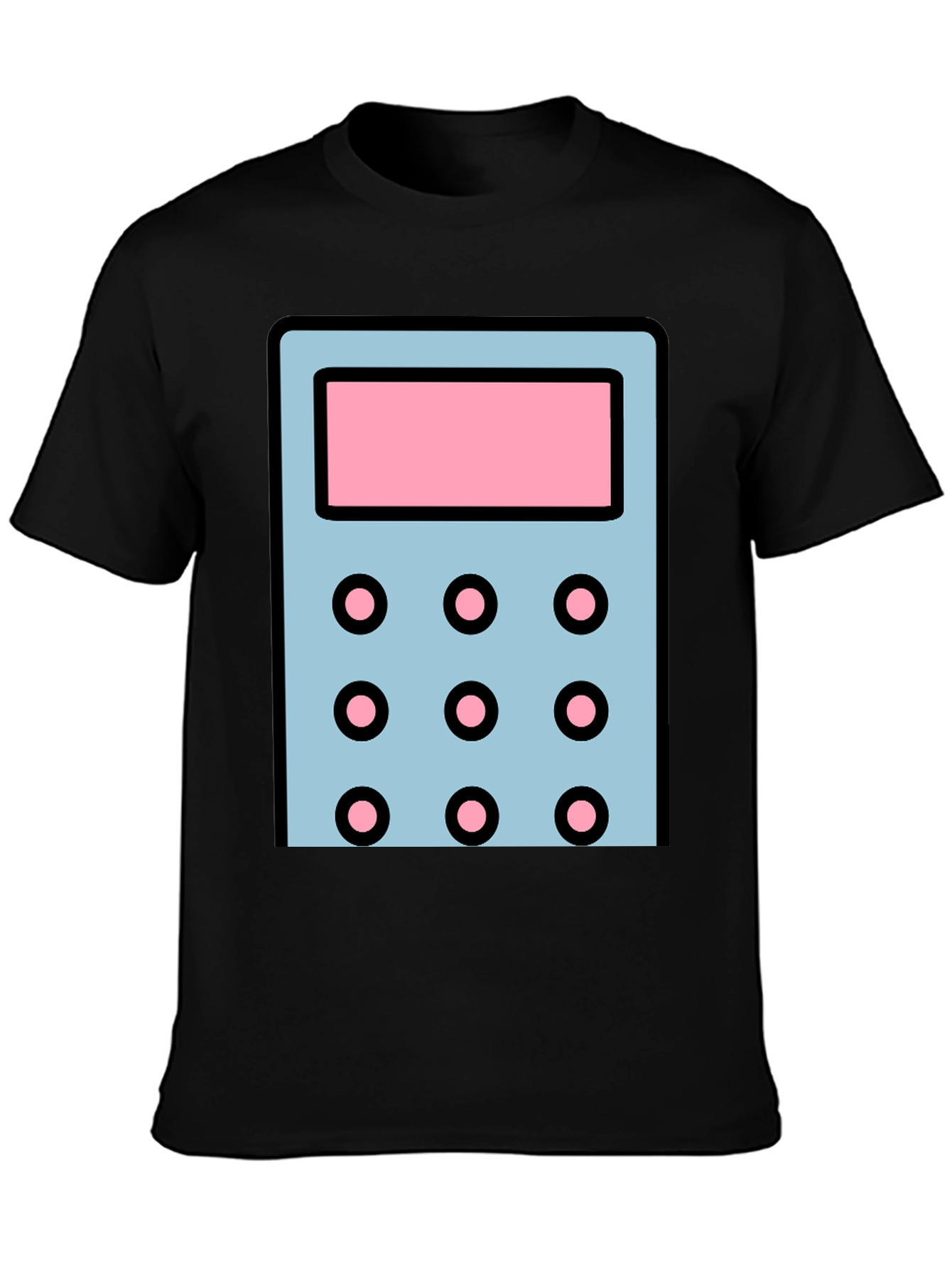 Calculator Graphic T-Shirt - Cool Math Design