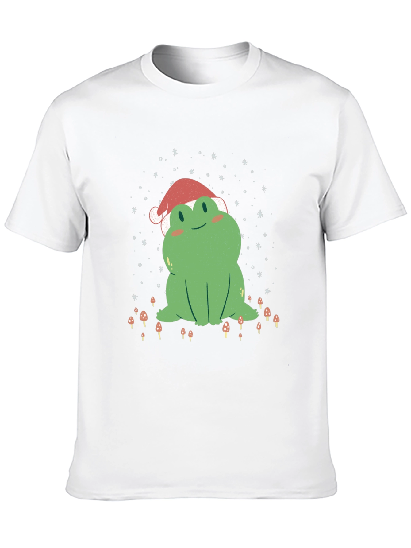 Festive Frog Tee: Holiday Cheer