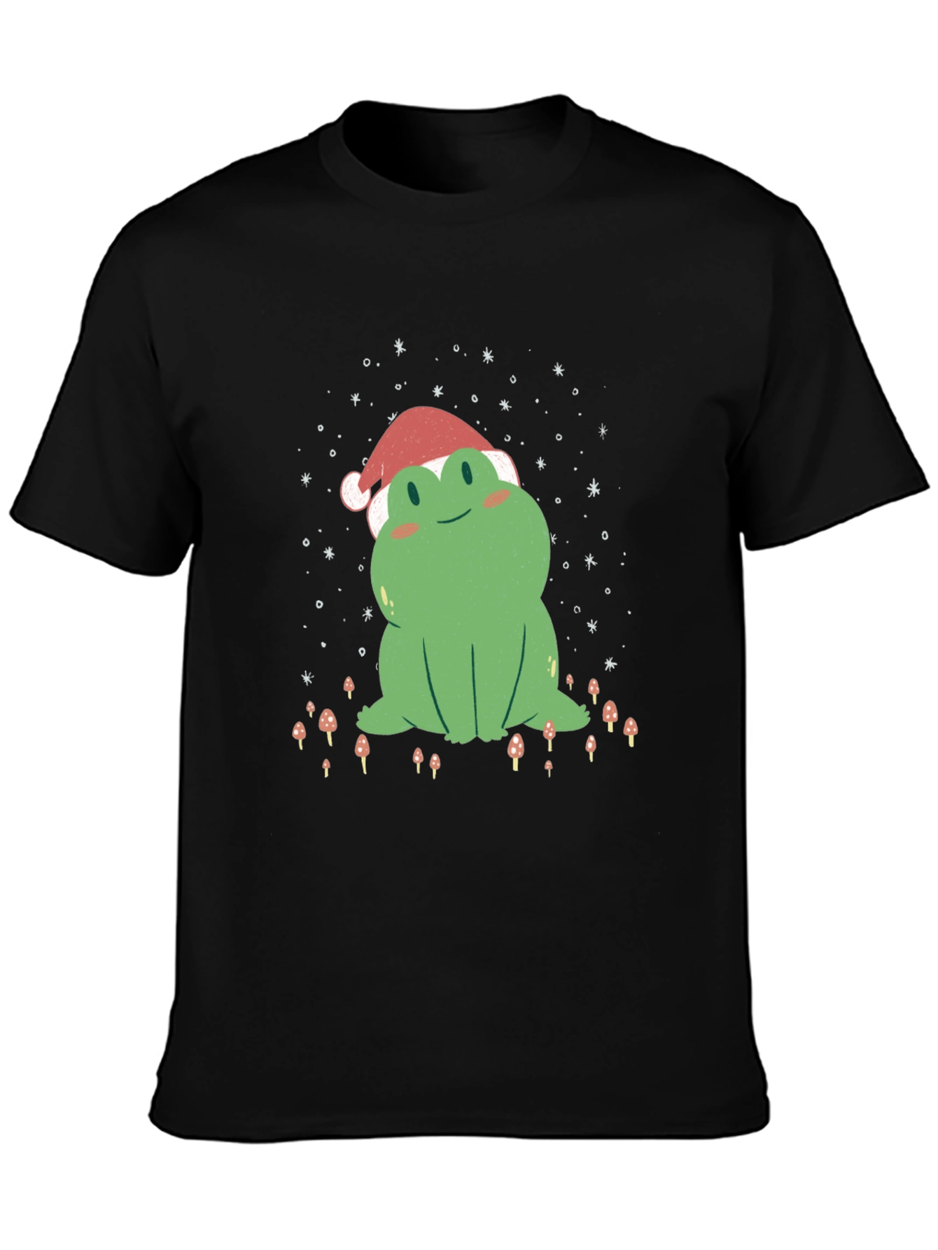 Festive Frog Tee: Holiday Cheer