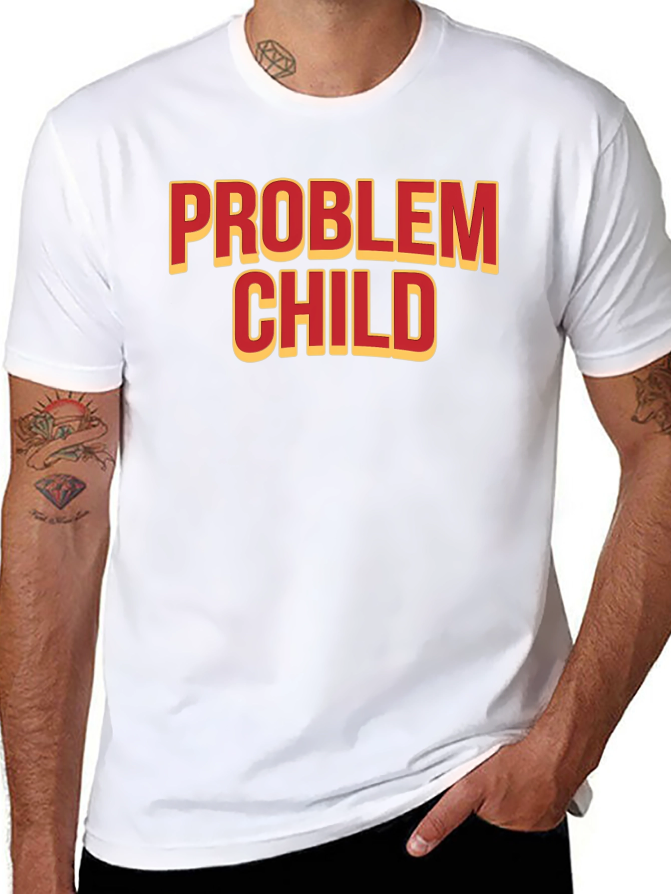 Problem Child T-Shirt - Mens Black Tee