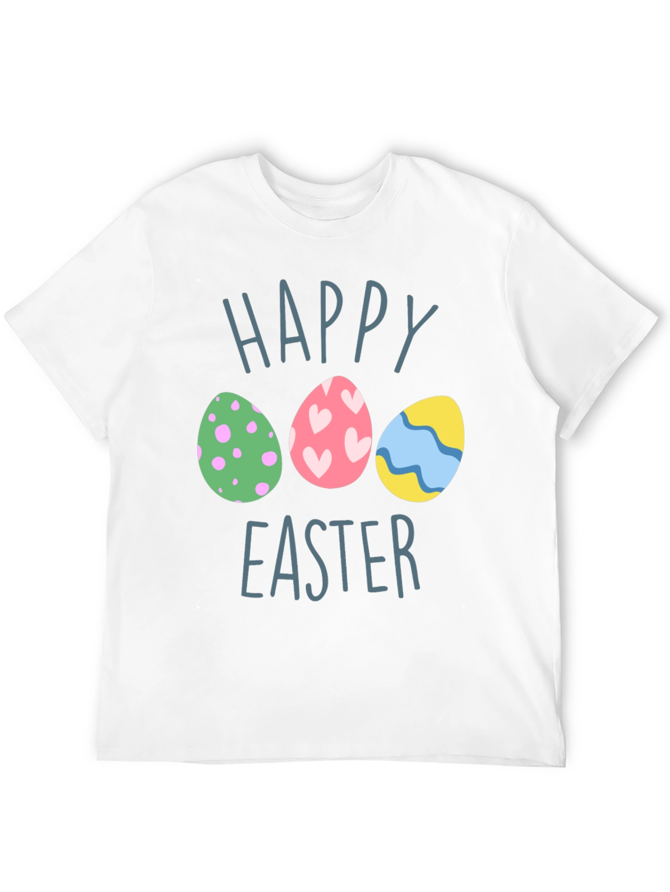 Happy Easter Egg Graphic T-Shirt
