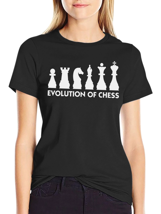 Evolution of Chess Graphic T-Shirt