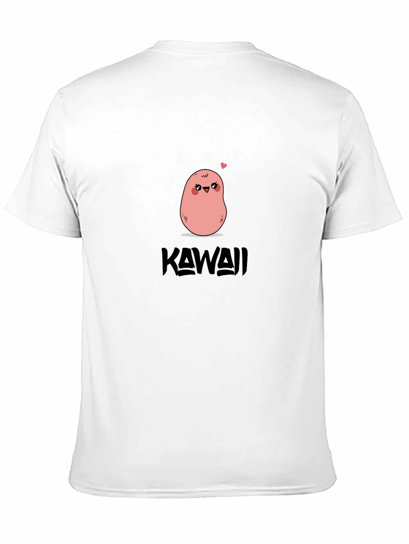 Kawaii Potato Black Tee