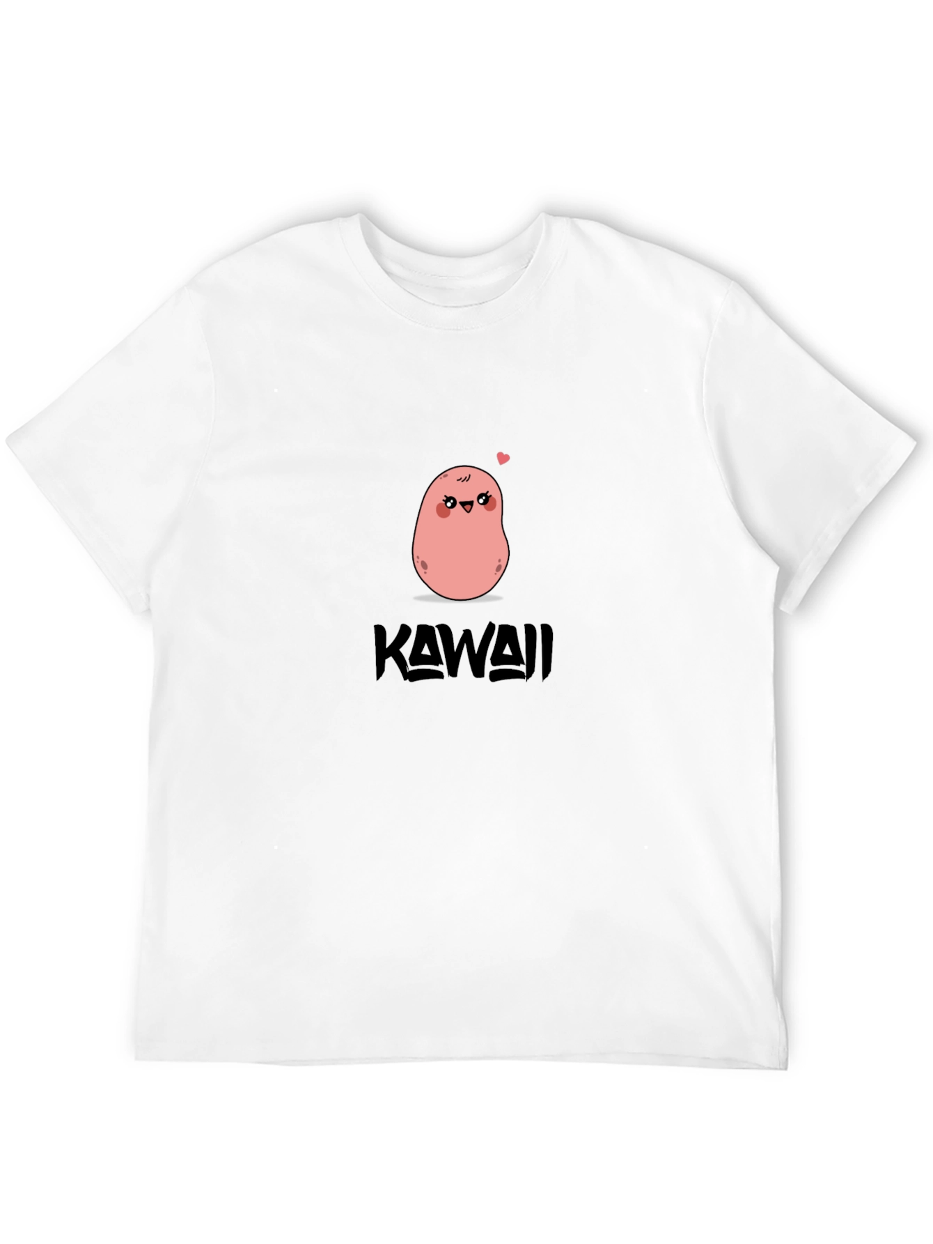 Kawaii Potato Black Tee