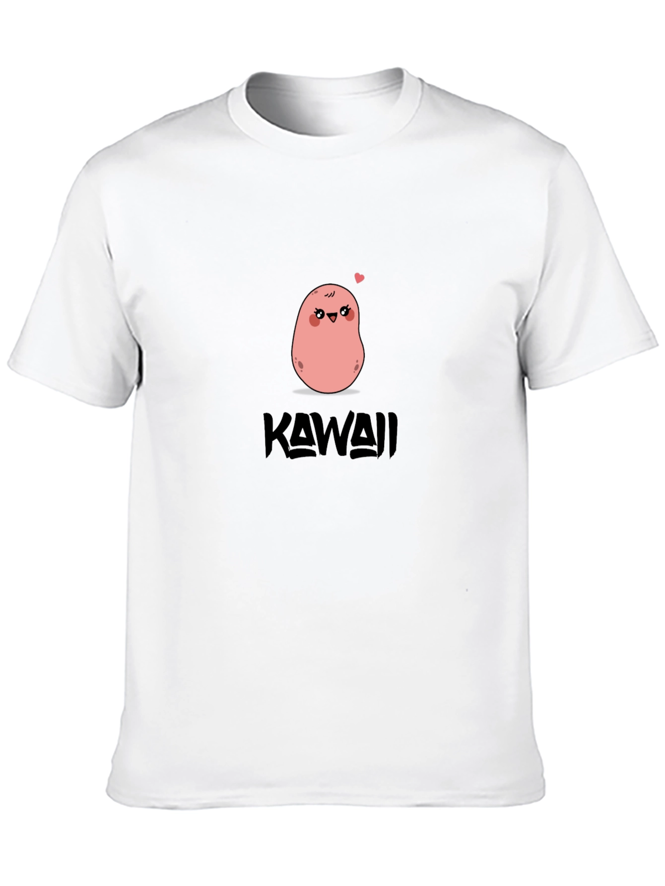 Kawaii Potato Black Tee