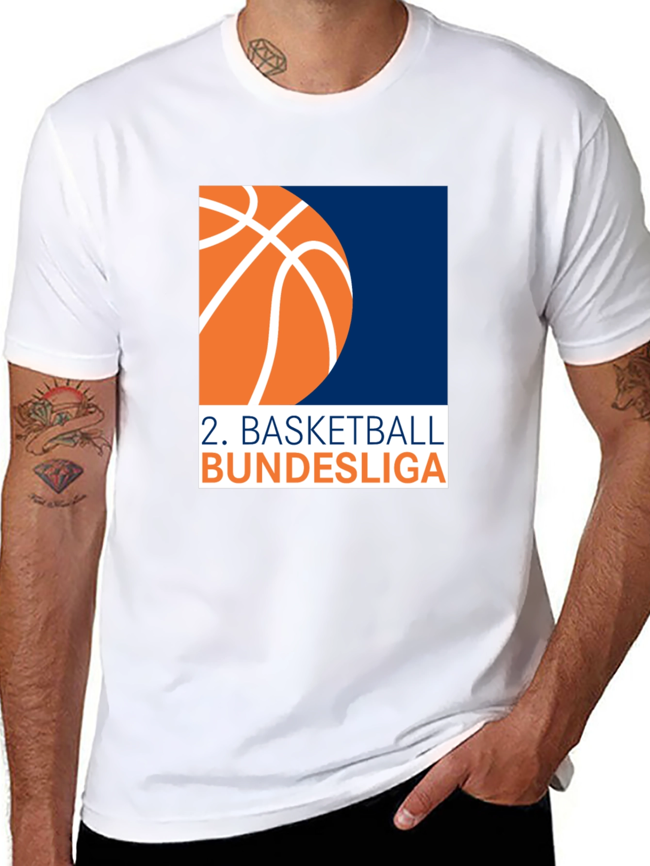 2. Basketball Bundesliga Graphic T-Shirt