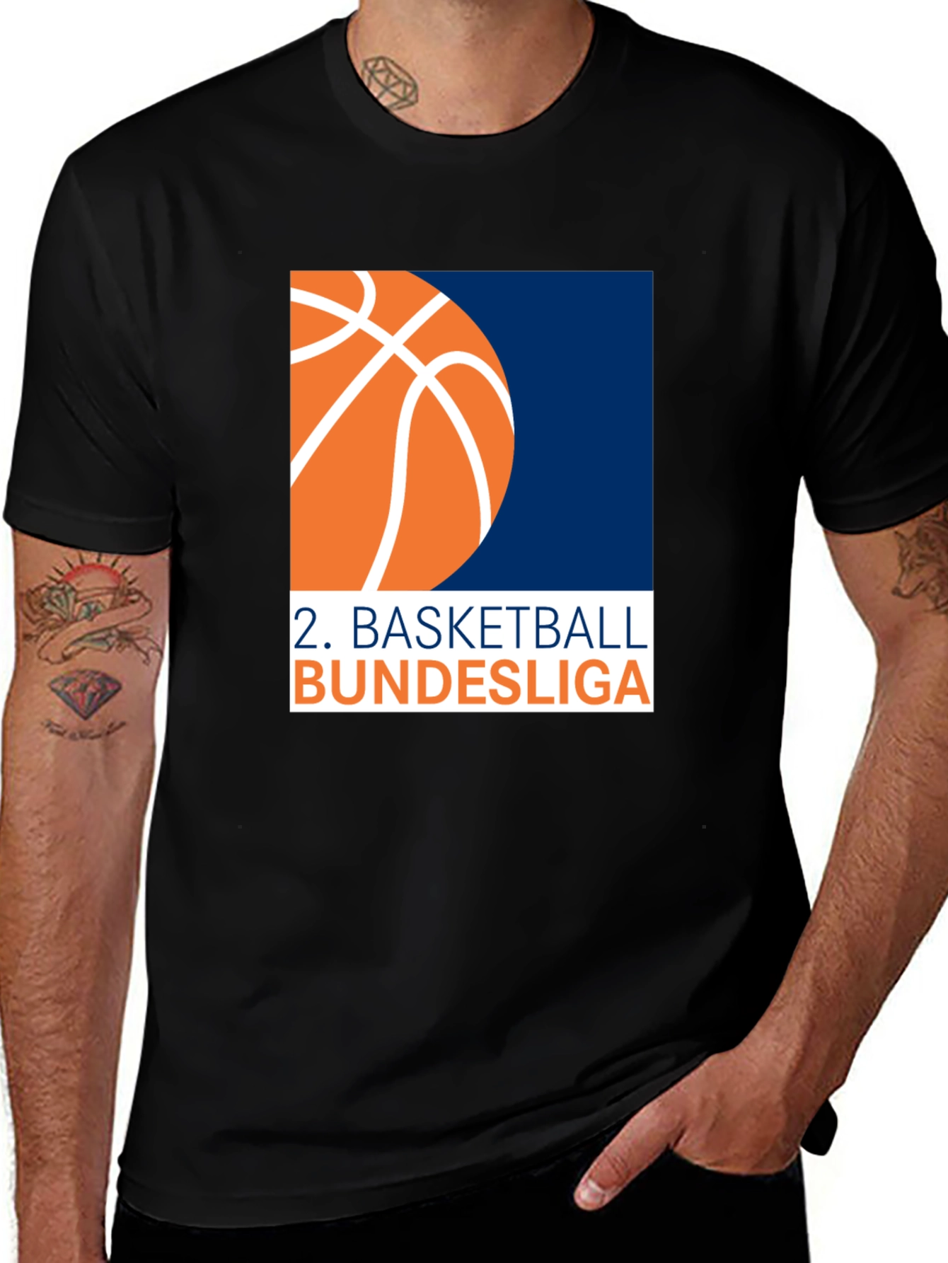2. Basketball Bundesliga Graphic T-Shirt