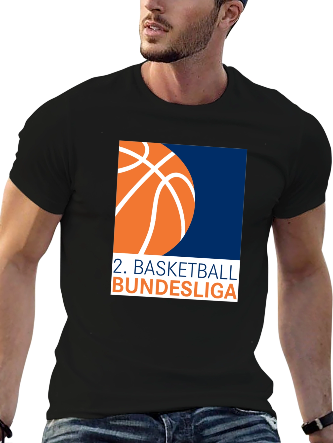 2. Basketball Bundesliga Graphic T-Shirt