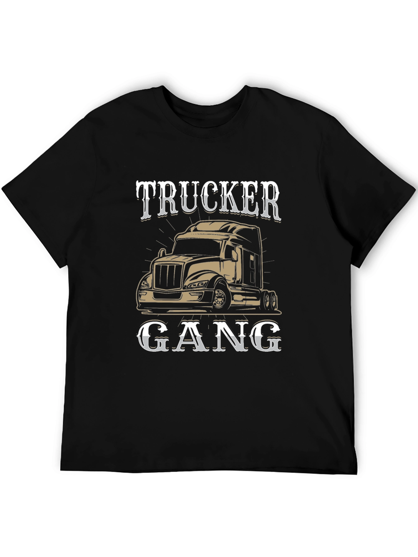 Trucker Gang T-Shirt - Bold Graphic Tee