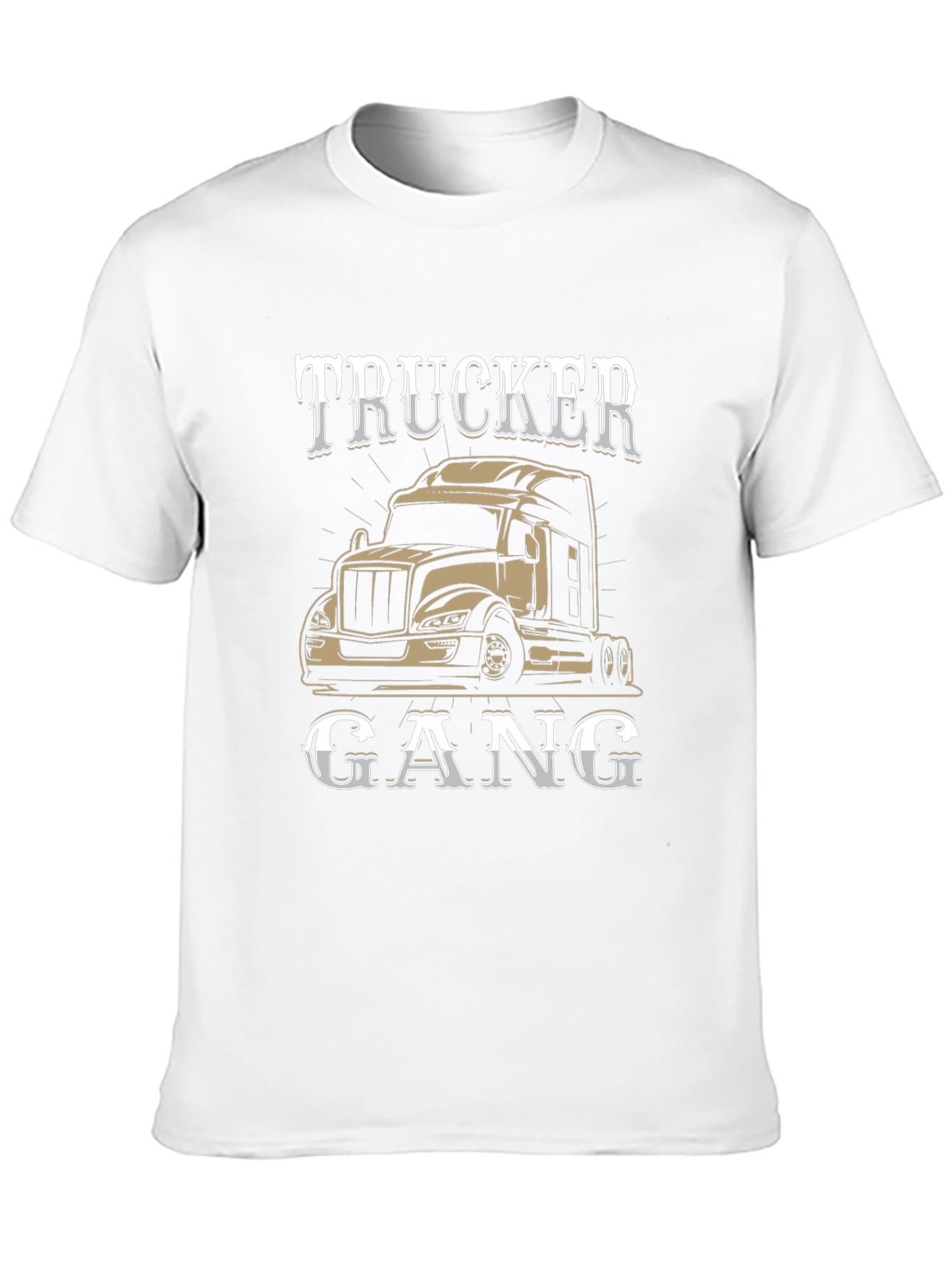 Trucker Gang T-Shirt - Bold Graphic Tee
