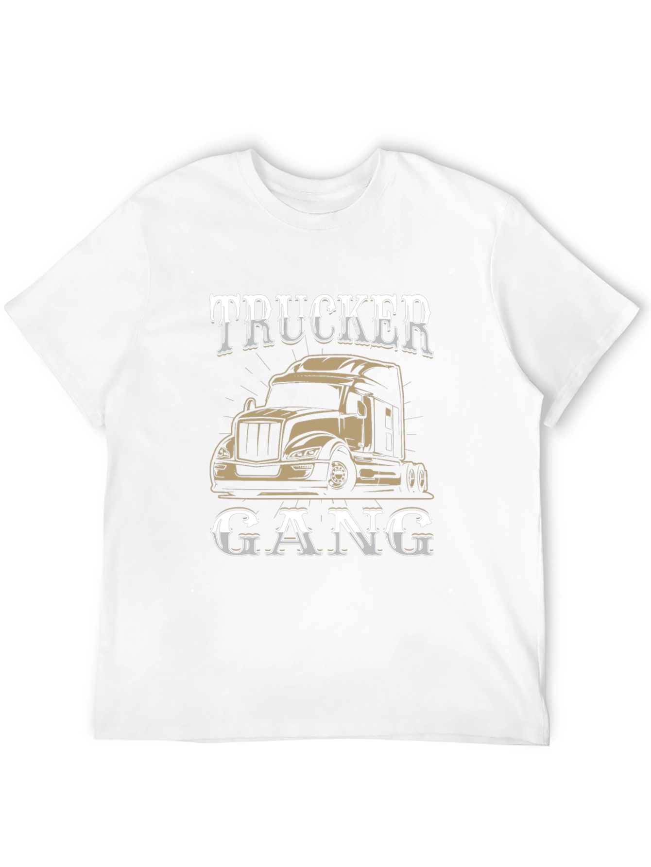 Trucker Gang T-Shirt - Bold Graphic Tee