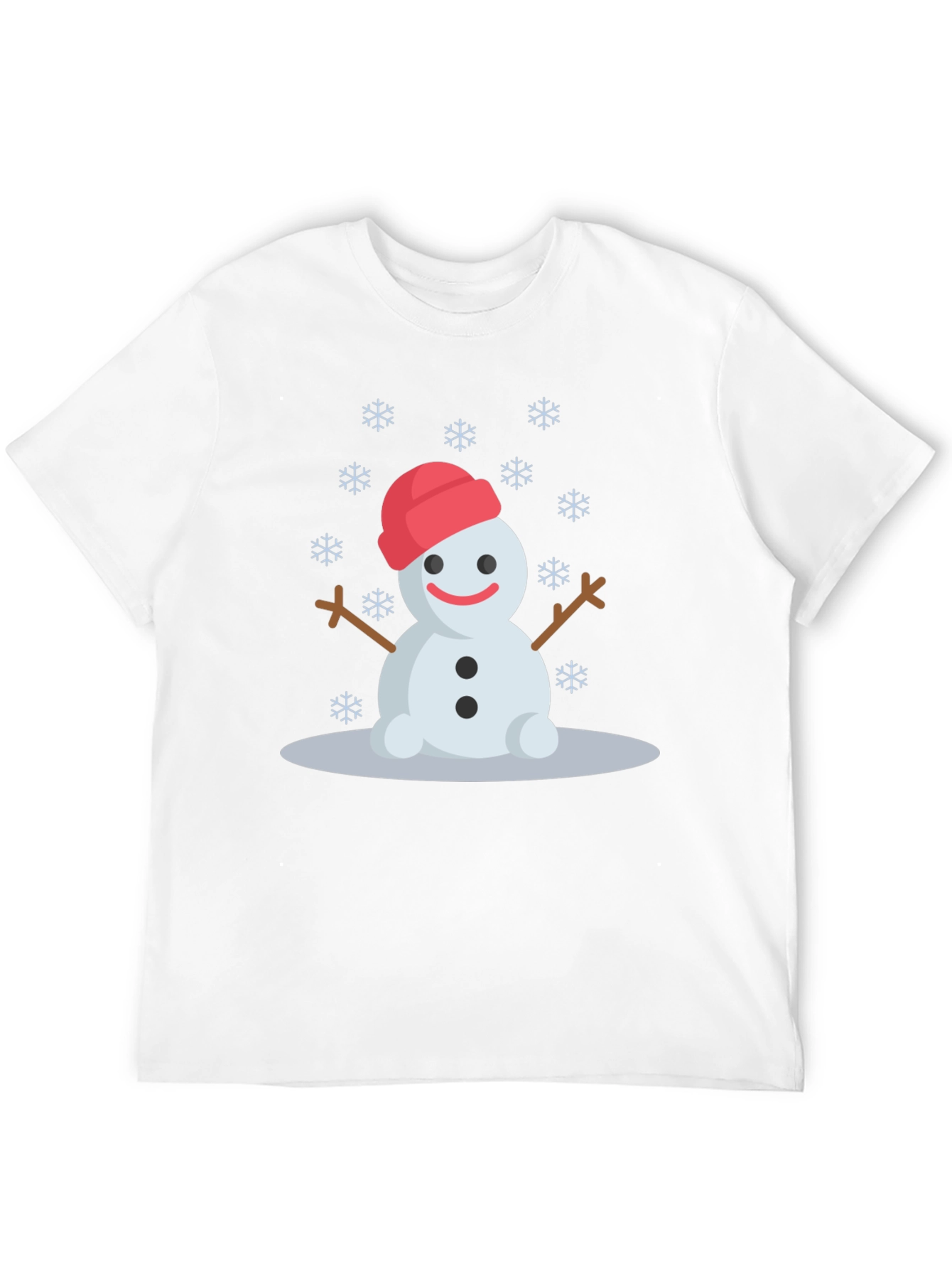 Festive Snowman Graphic Tee