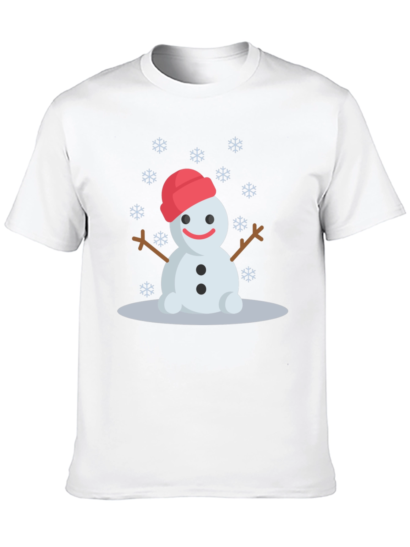 Festive Snowman Graphic Tee