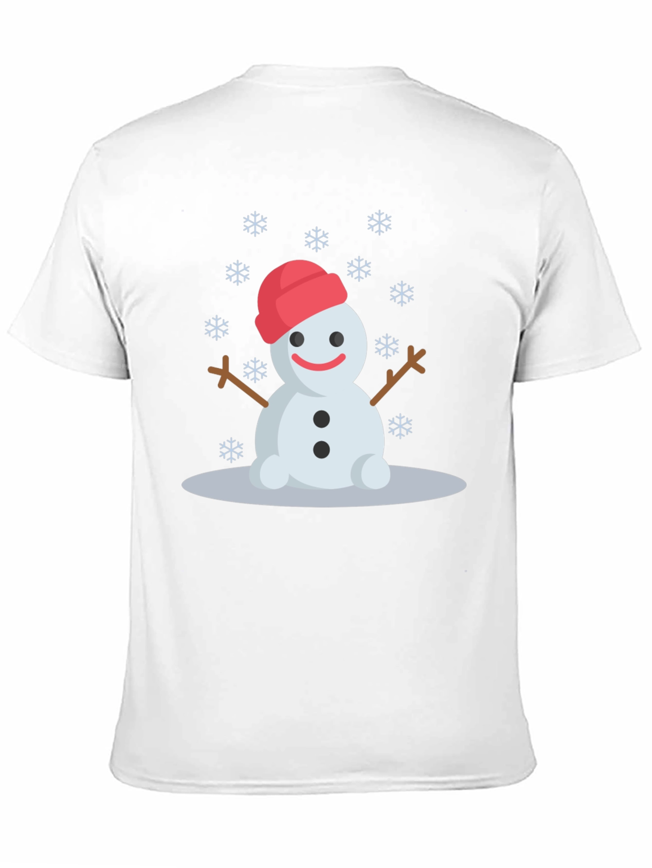 Festive Snowman Graphic Tee