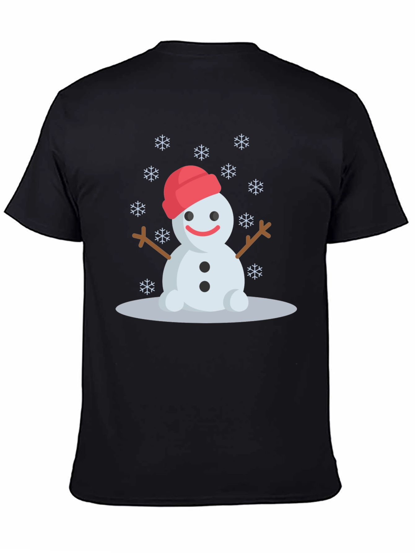 Festive Snowman Graphic Tee