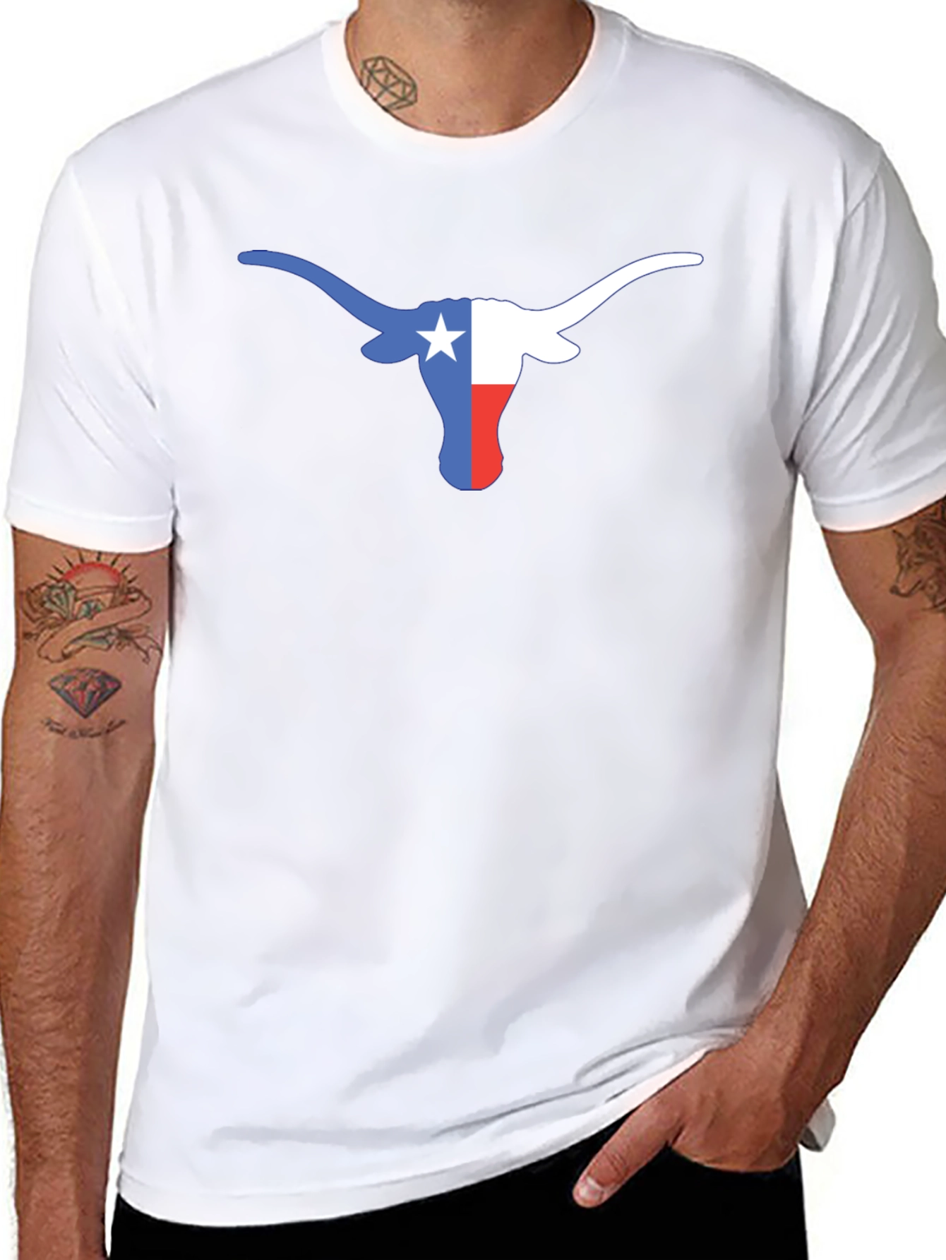 Texas Longhorns T-Shirt - Iconic Horns Design