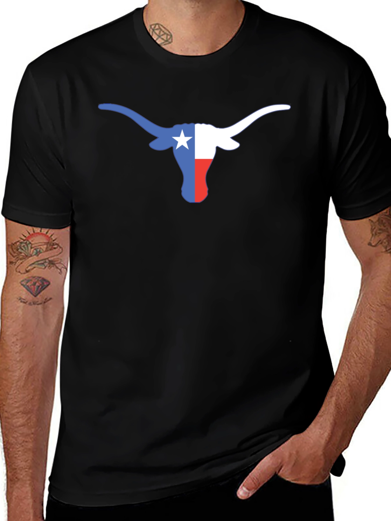 Texas Longhorns T-Shirt - Iconic Horns Design