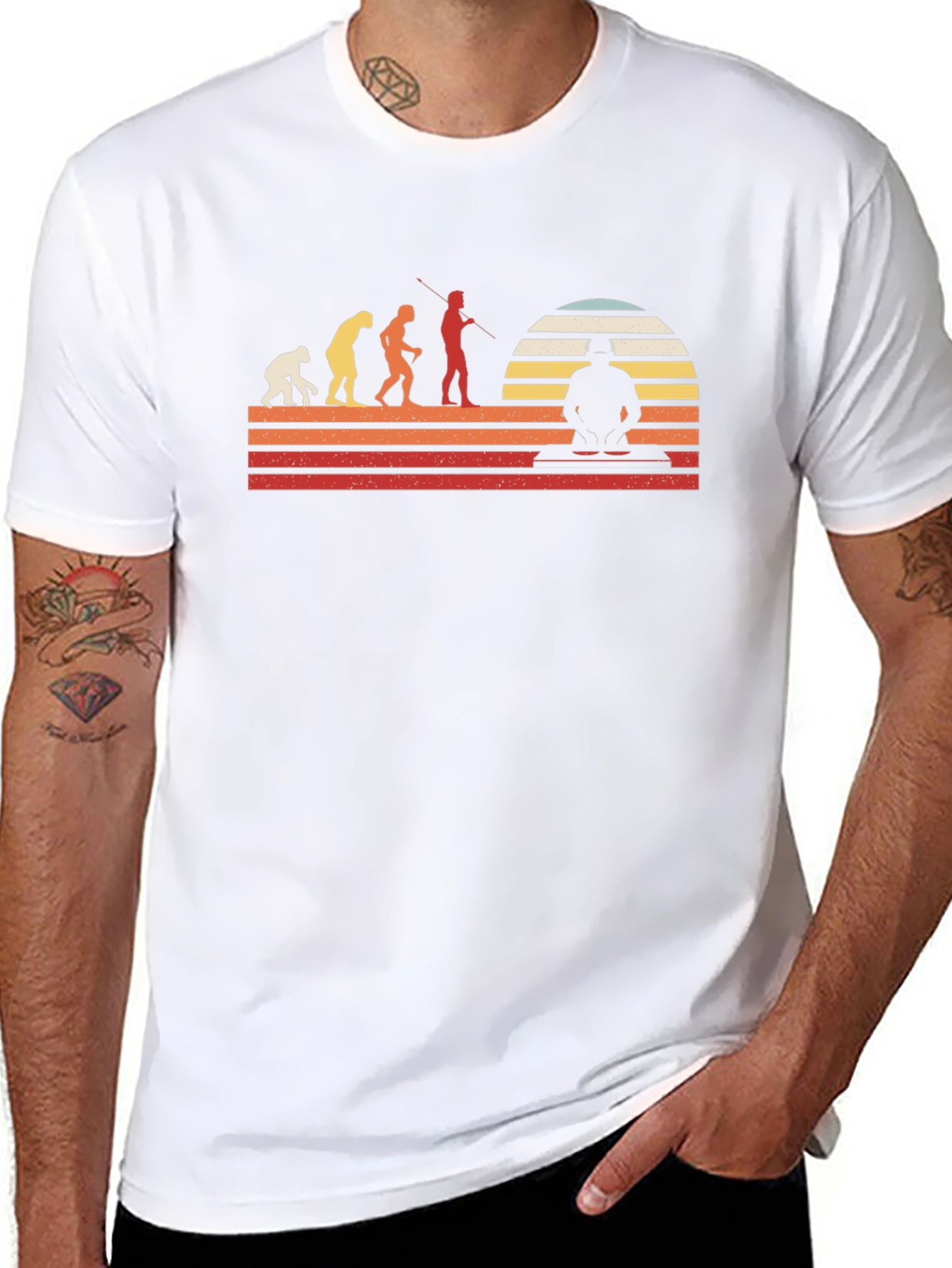Evolution of DJ Black T-Shirt