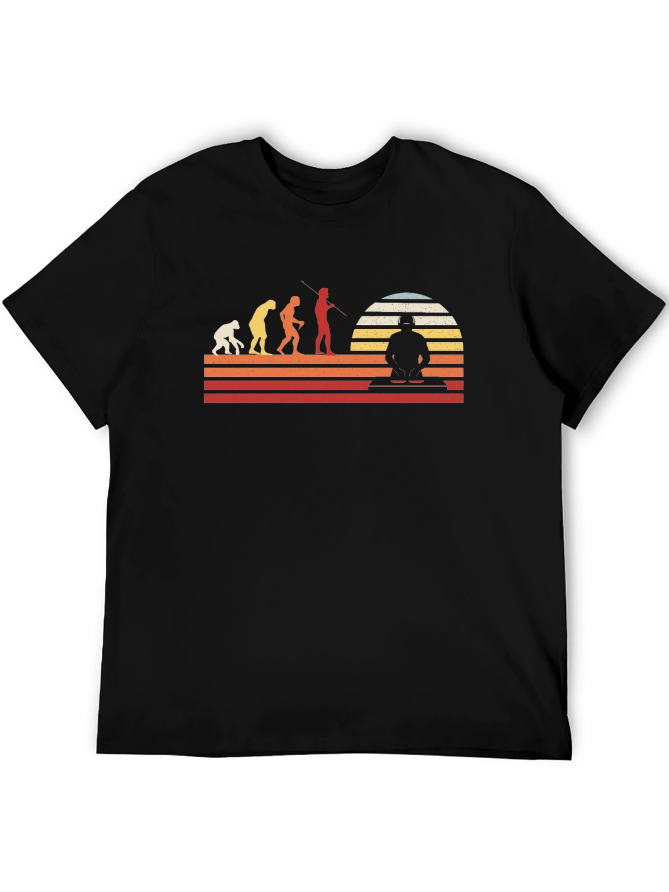 Evolution of DJ Black T-Shirt
